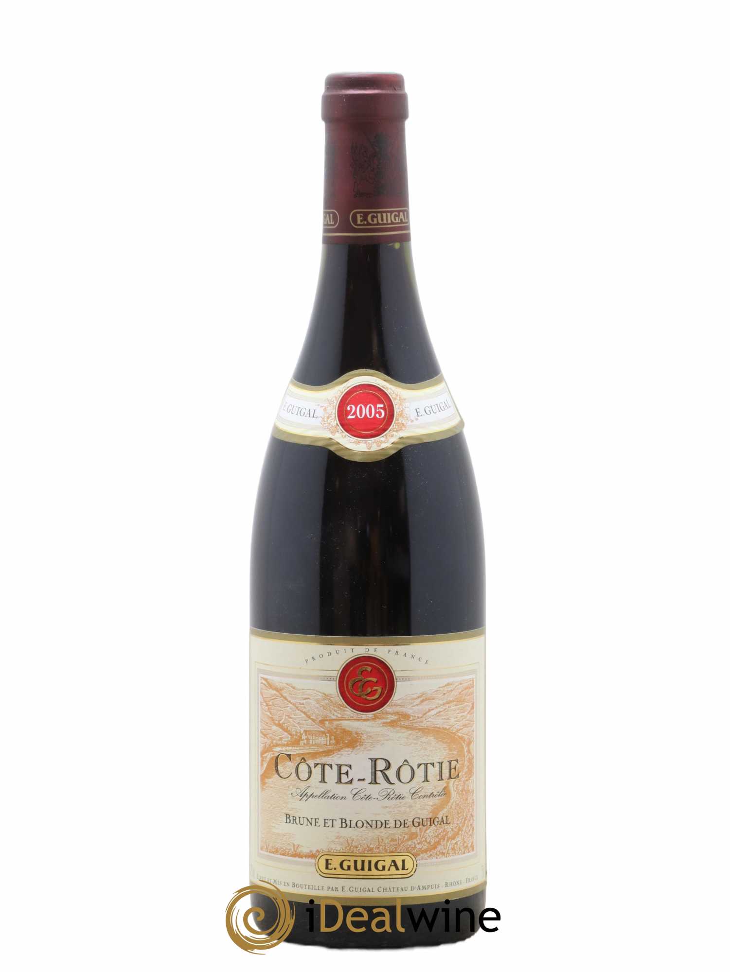 Côte-Rôtie Côtes Brune et Blonde Guigal 2005 - Lot de 1 bouteille - 0