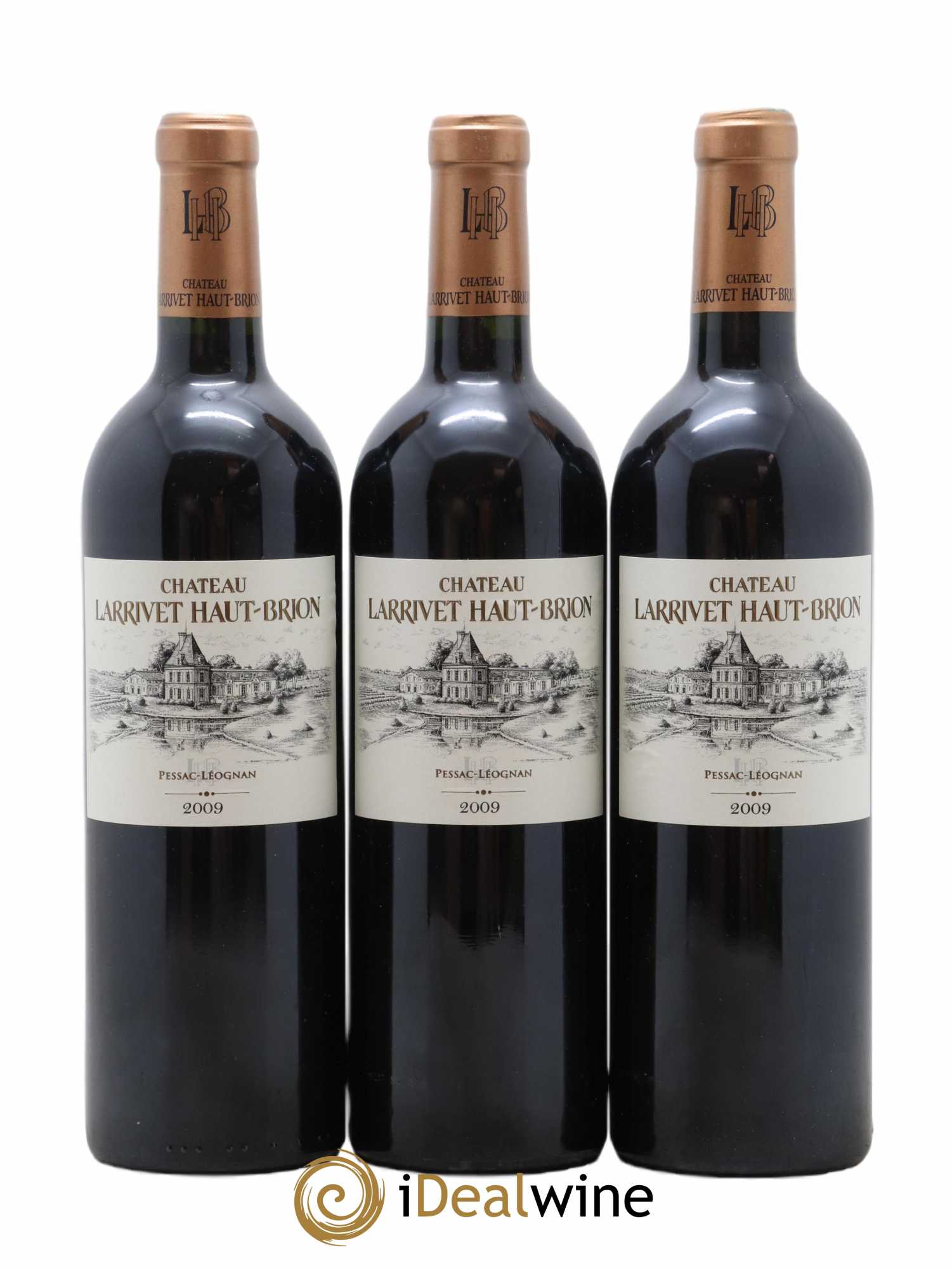 Château Larrivet Haut-Brion 2009 - Lot de 12 bouteilles - 3