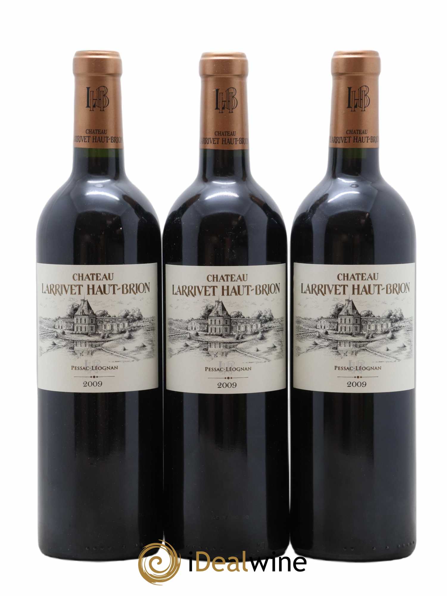 Château Larrivet Haut-Brion 2009 - Lot de 12 bouteilles - 4