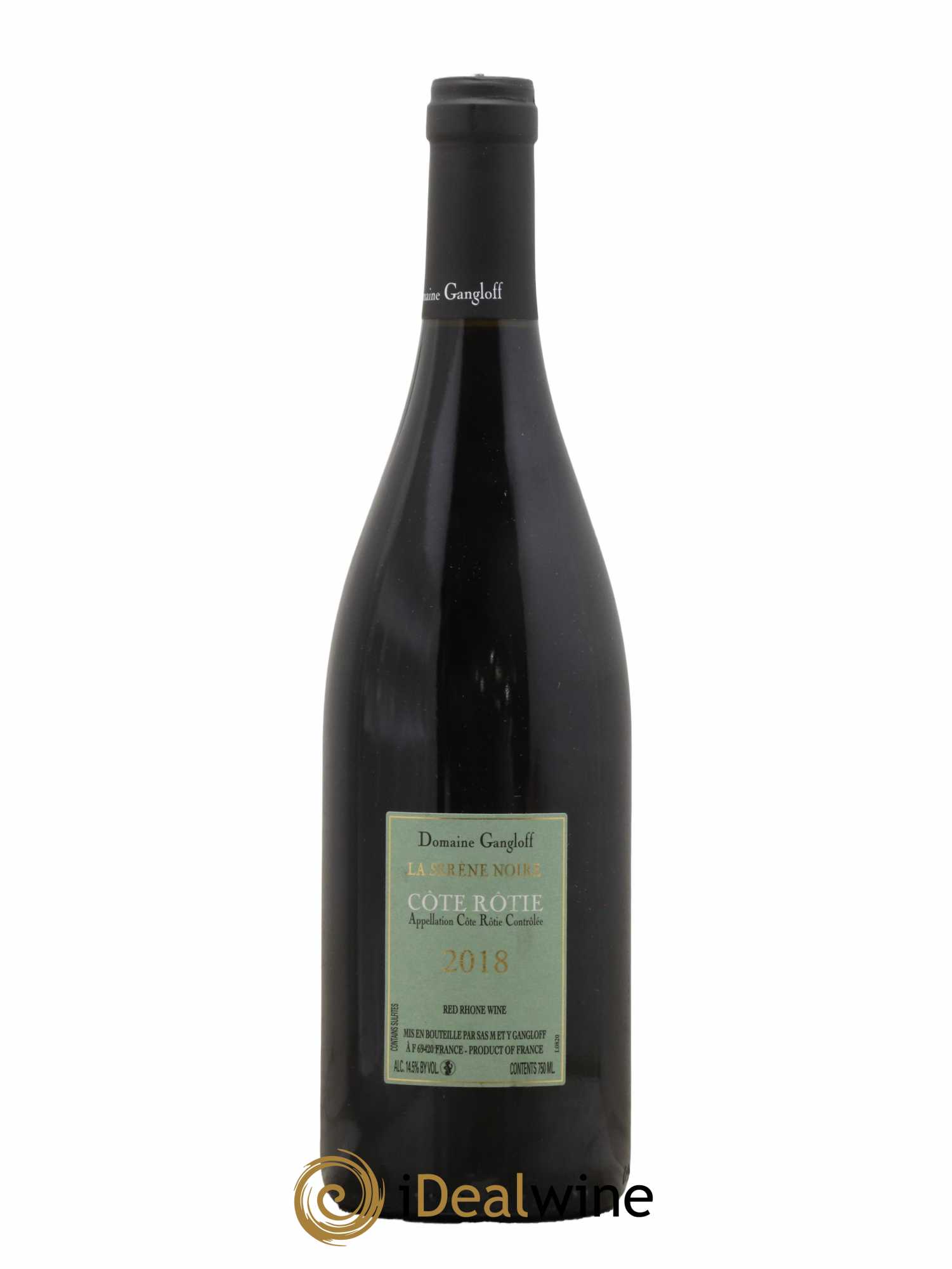 Côte-Rôtie La Sereine Noire Gangloff (Domaine) 2018 - Posten von 1 Flasche - 1