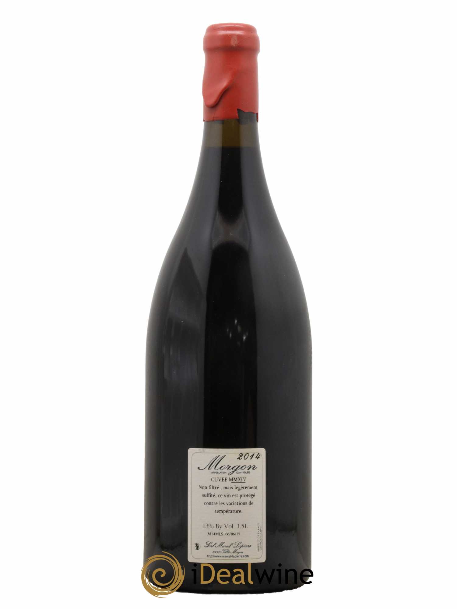 Morgon Cuvée Marcel Lapierre Marcel Lapierre (Domaine) 2014 - Lot de 1 magnum - 1