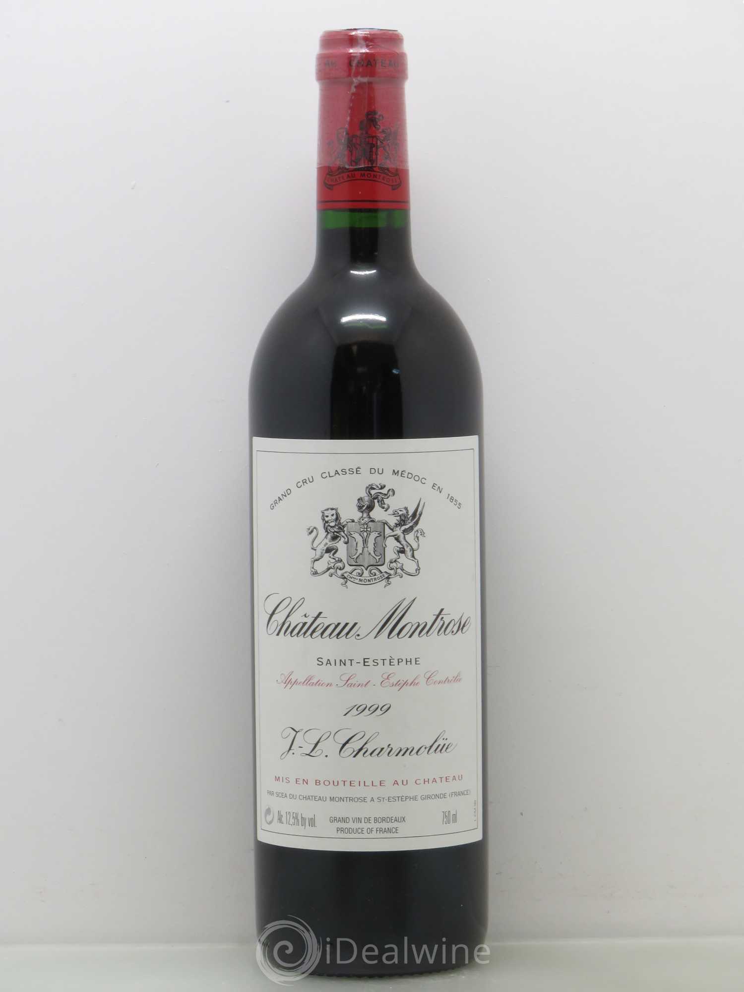 Château Montrose 2ème Grand Cru Classé 1999 - Lot de 1 bouteille - 0