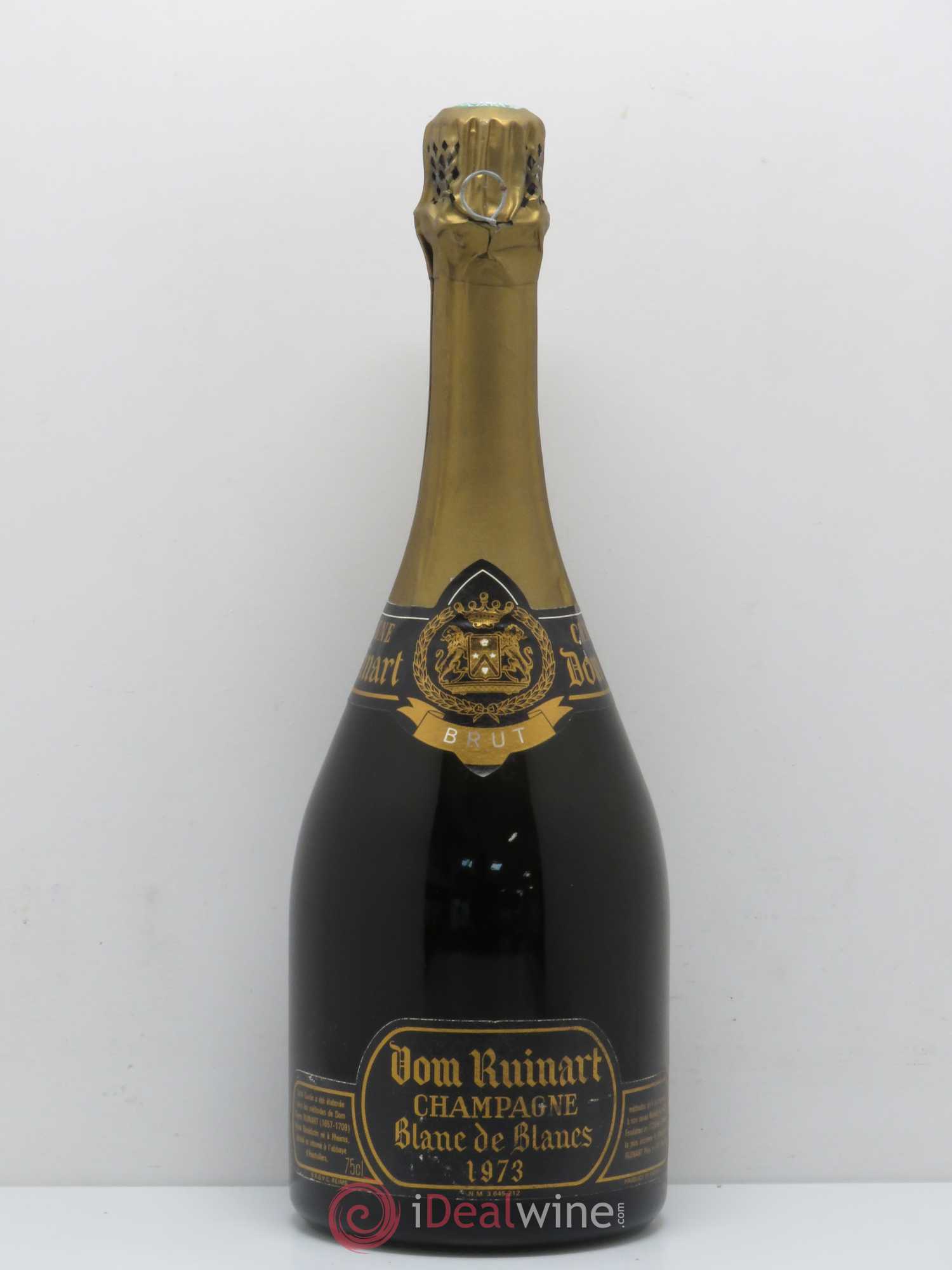 Dom Ruinart Brut Ruinart Blanc de blancs 1973 - Lot de 1 bouteille - 0