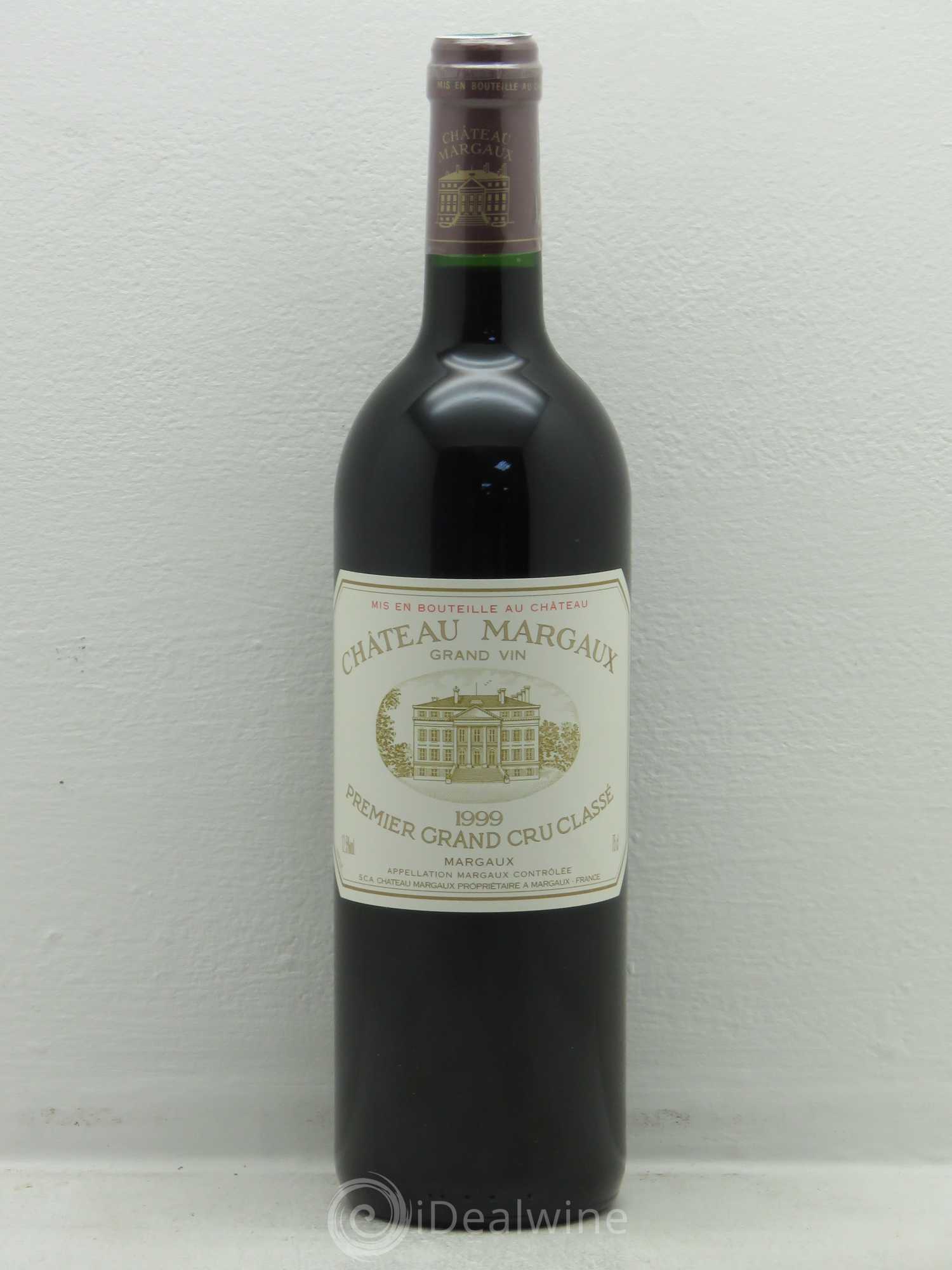 Château Margaux 1er Grand Cru Classé 1999 - Lot de 1 bouteille - 0