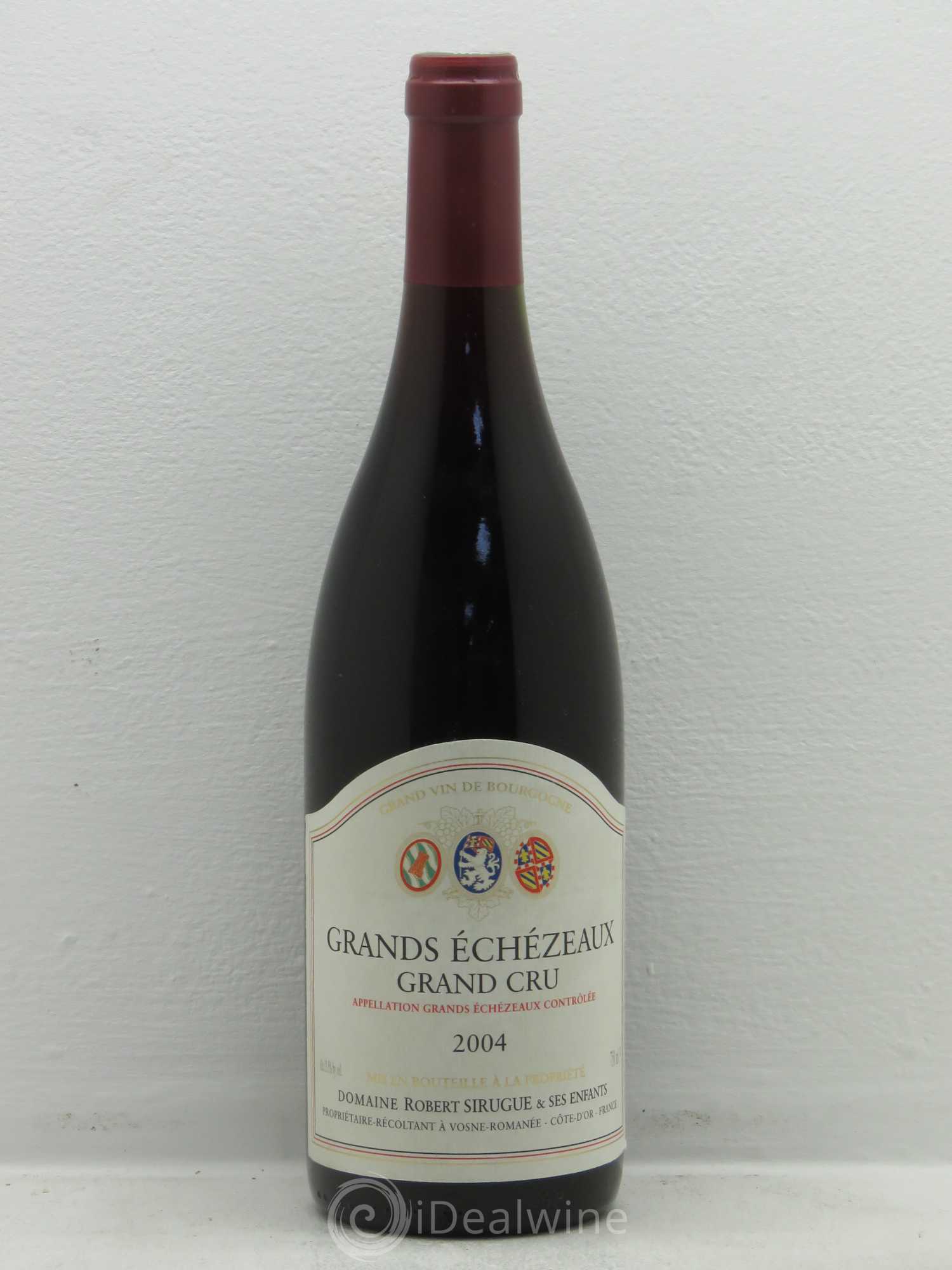 Grands-Echezeaux Grand Cru Robert Sirugue 2004 - Lot de 1 bouteille - 0