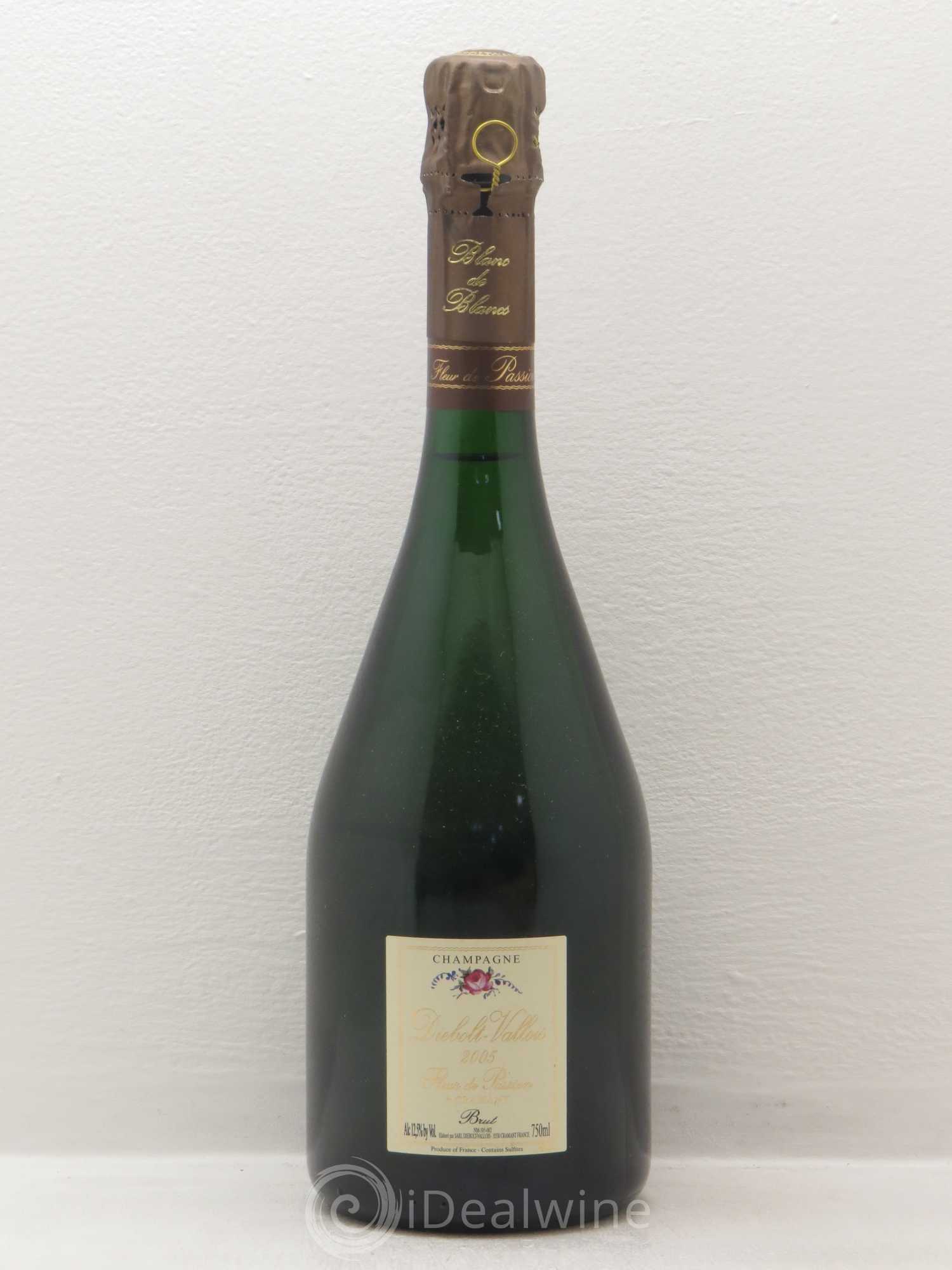 Champagne Fleur de Passion Diebolt Vallois 2005 - Posten von 1 Flasche - 0