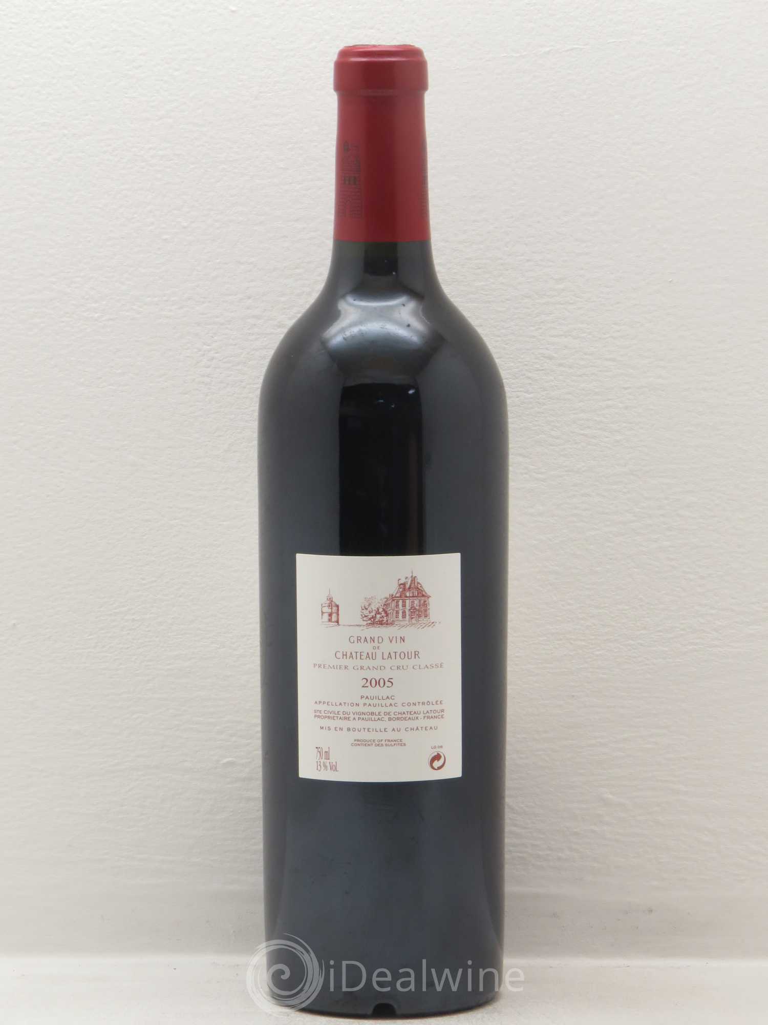 Château Latour 1er Grand Cru Classé 2005 - Lot de 1 bouteille - 1