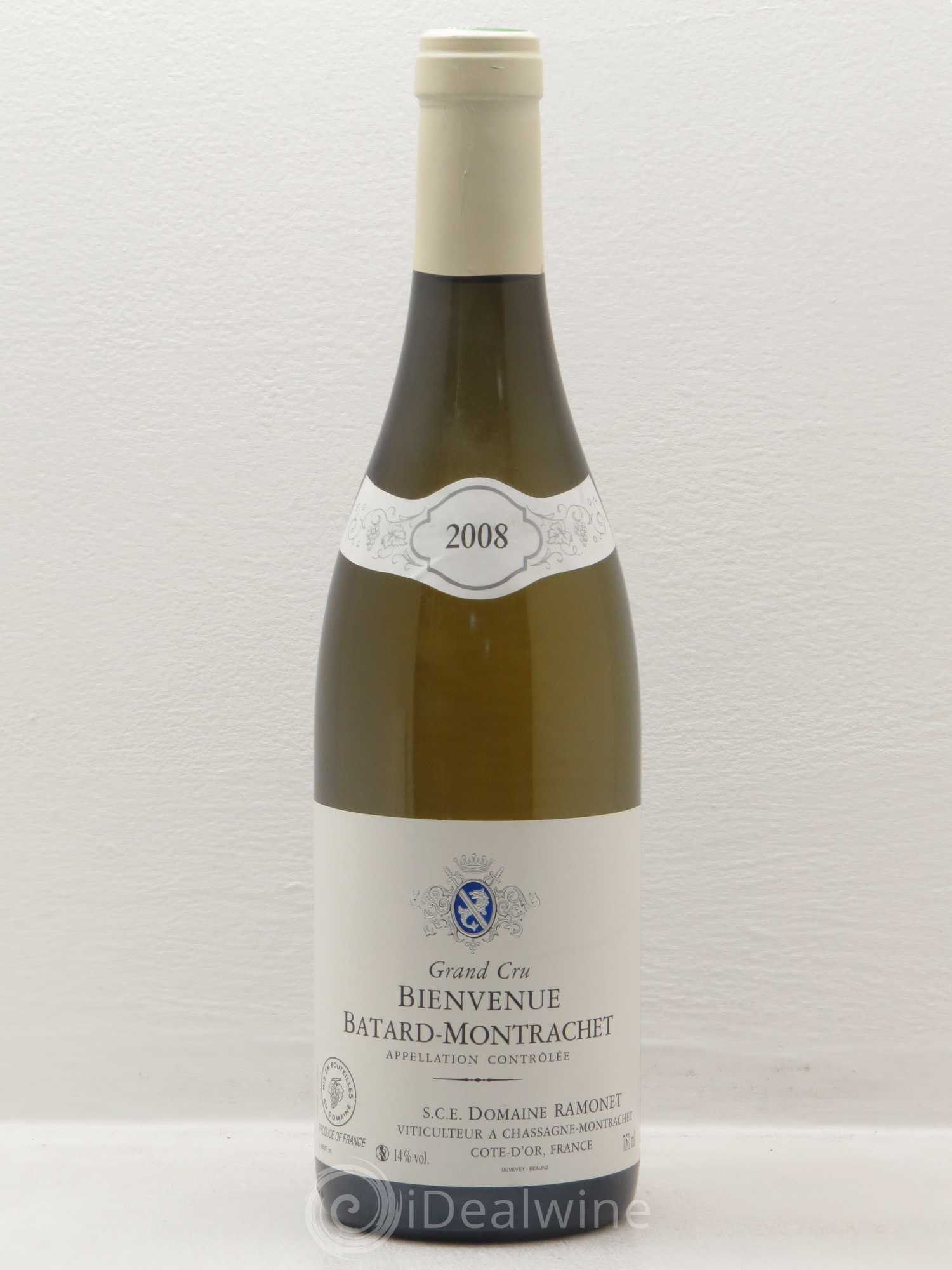 Bienvenues-Bâtard-Montrachet Grand Cru Ramonet (Domaine) 2008 - Lot de 1 bouteille - 0