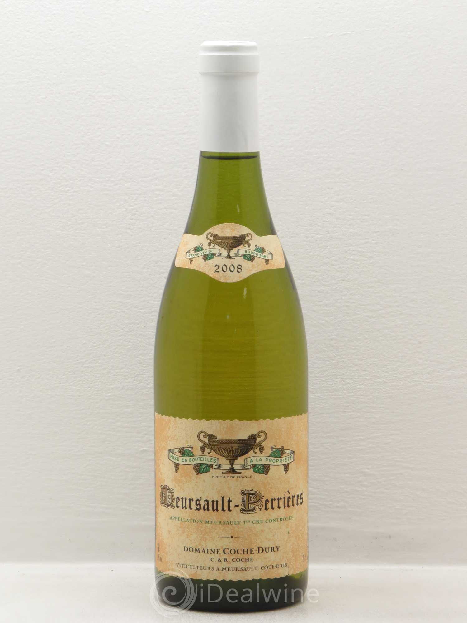 Meursault 1er Cru Perrières Coche Dury (Domaine) 2008 - Lot de 1 bouteille - 0