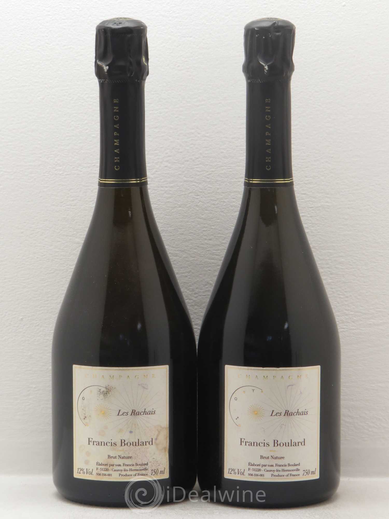 Champagne Rachais Boulard 2009 - Lot de 2 bouteilles - 0
