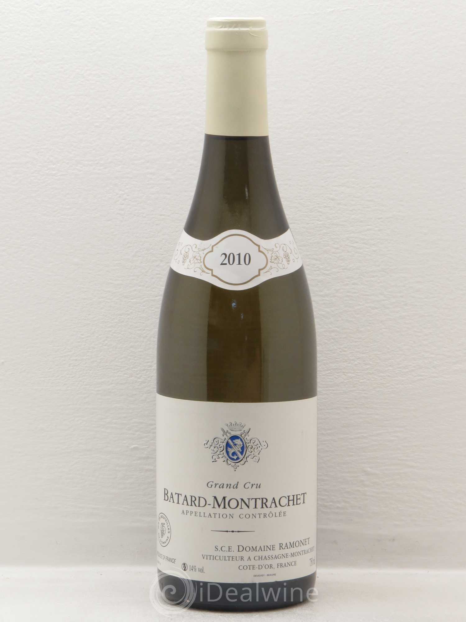 Bâtard-Montrachet Grand Cru Ramonet (Domaine) 2010 - Lot de 1 bouteille - 0
