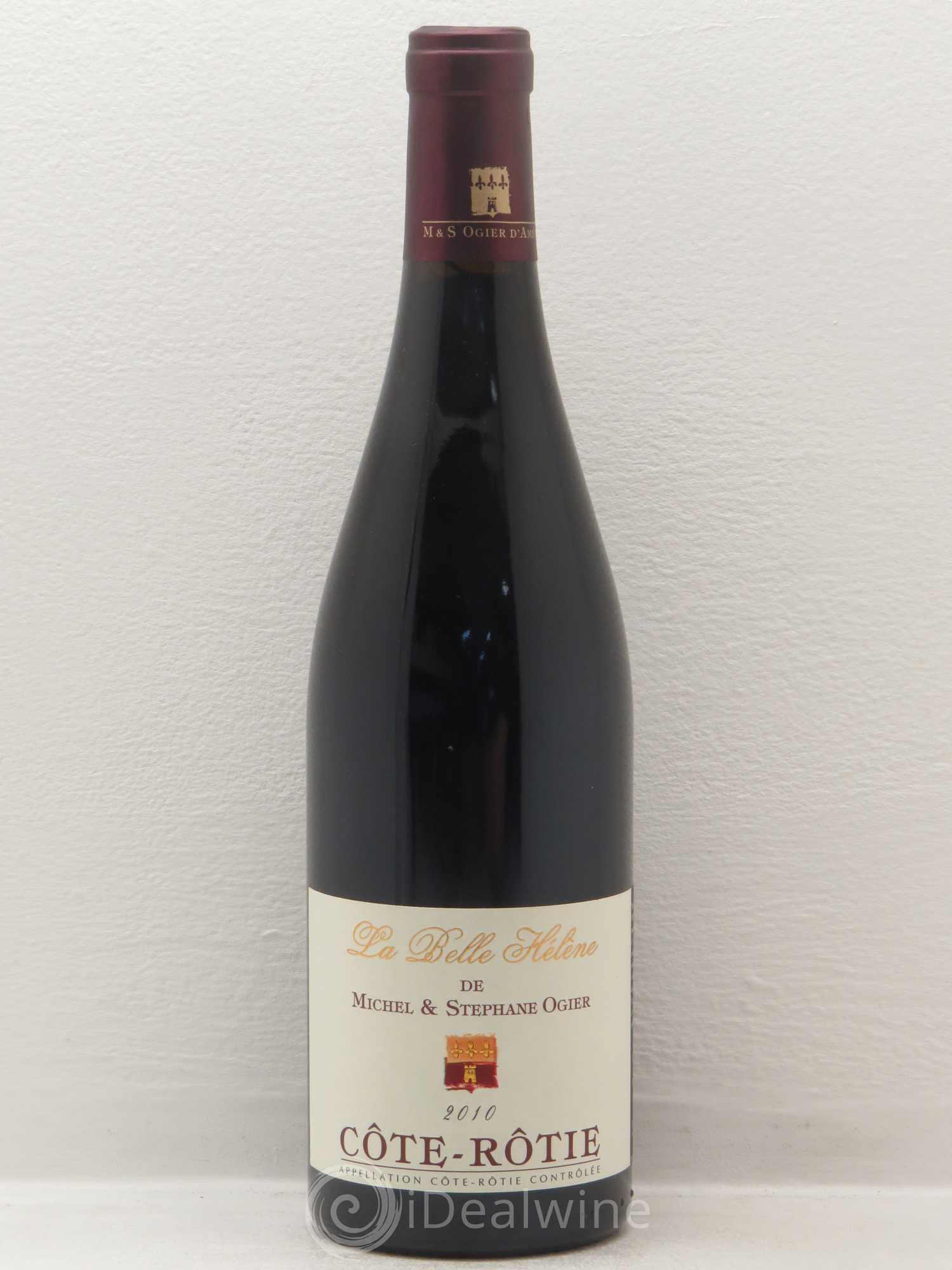 Côte-Rôtie La Belle Hélène Stéphane Ogier 2010 - Lot de 1 bouteille - 0