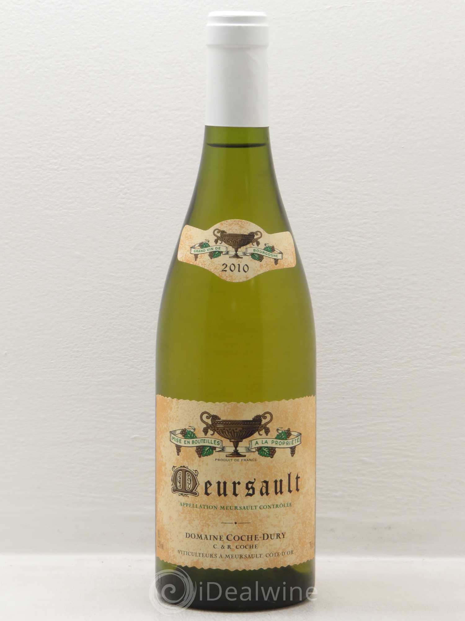 Meursault Coche Dury (Domaine) 2010 - Lot de 1 bouteille - 0