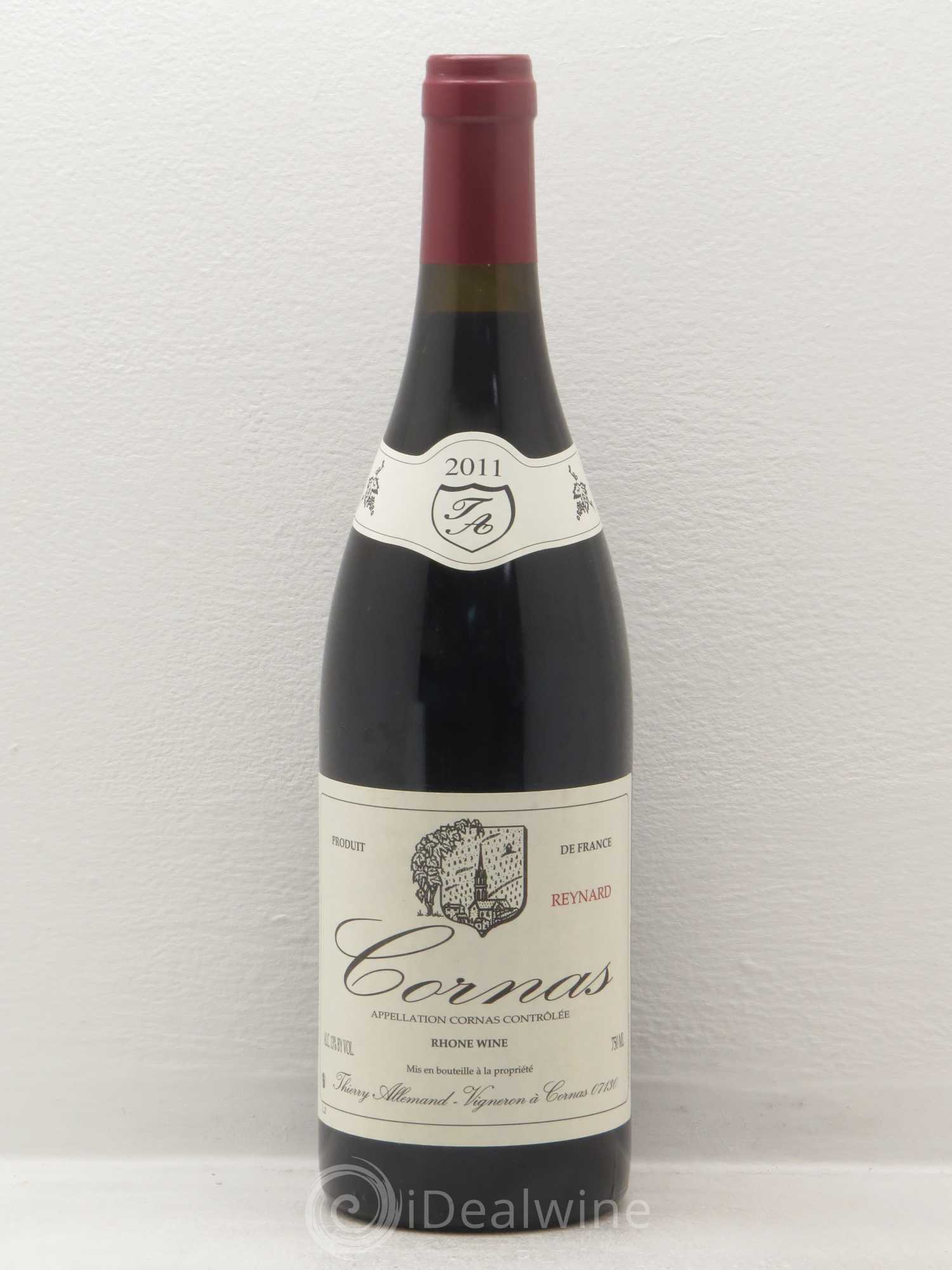 Cornas Reynard Thierry Allemand 2011 - Lot de 1 bouteille - 0