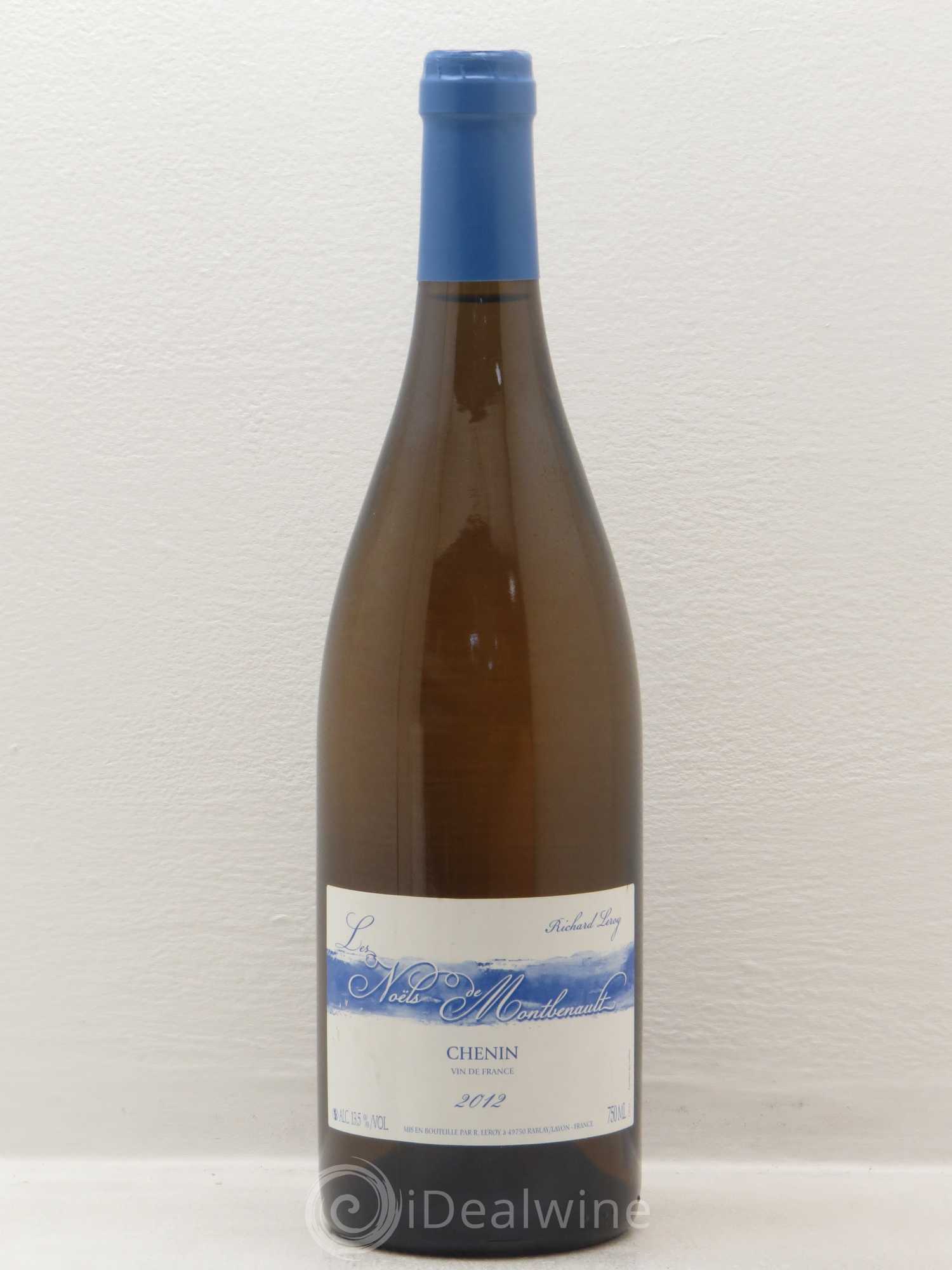 Vin de France Les Noëls de Montbenault Richard Leroy 2012 - Lot de 1 bouteille - 0