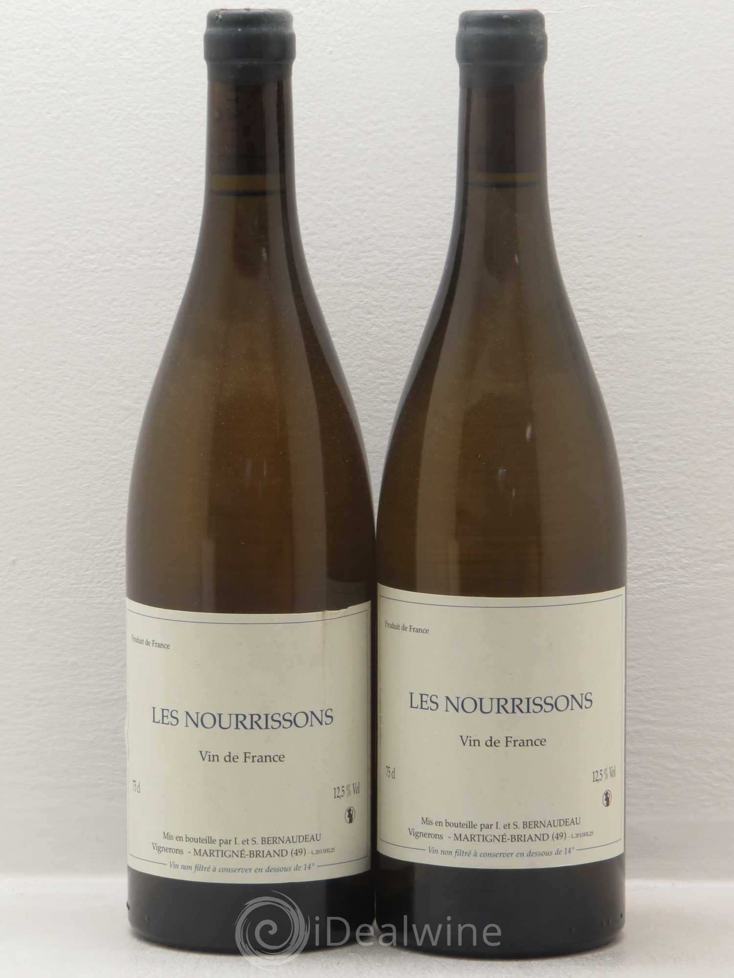 Vin de France Les Nourrissons Bernaudeau 2013 - Posten von 2 Flaschen - 0