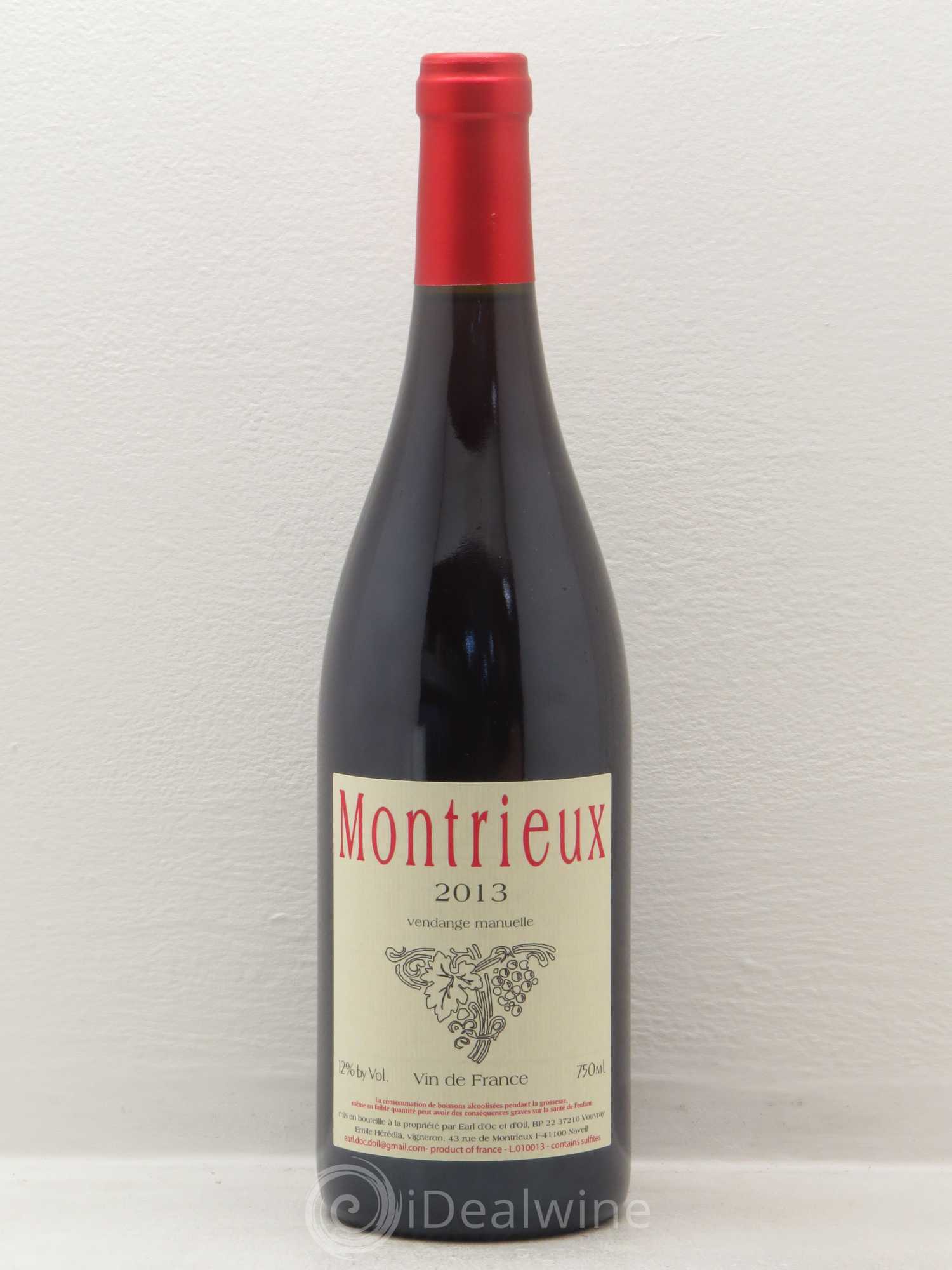 Vin de France Montrieux Heredia 2013 - Posten von 1 Flasche - 0