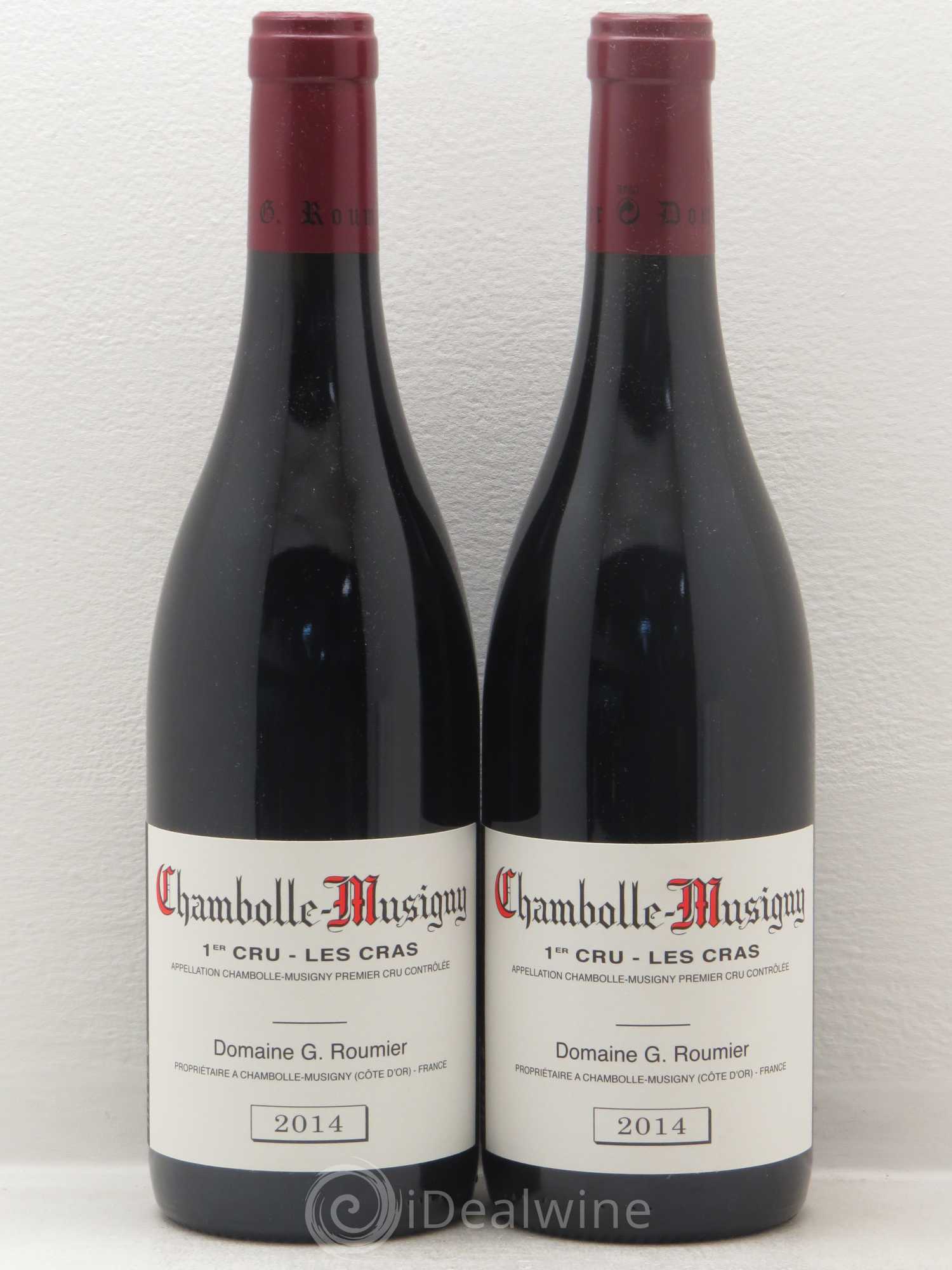 Chambolle-Musigny 1er Cru Les Cras Georges Roumier (Domaine) 2014 - Lot de 2 bouteilles - 0