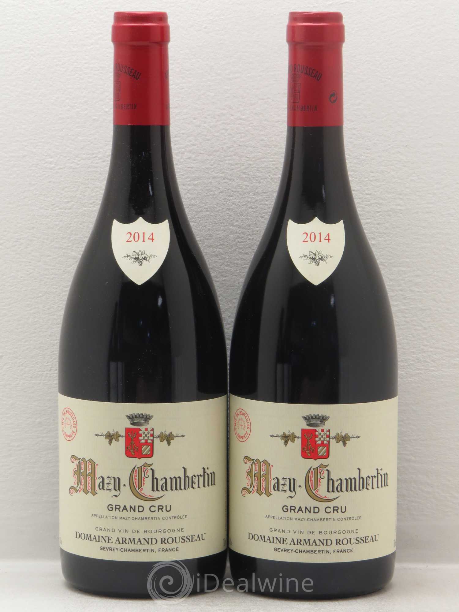 Mazis-Chambertin Grand Cru Armand Rousseau (Domaine) 2014 - Lot de 2 bouteilles - 0