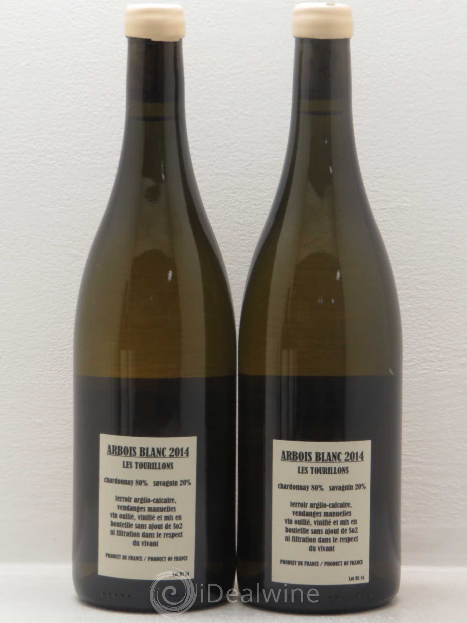 Arbois Les Tourillons Houillon Bruyere 2014 - Posten von 2 Flaschen - 1