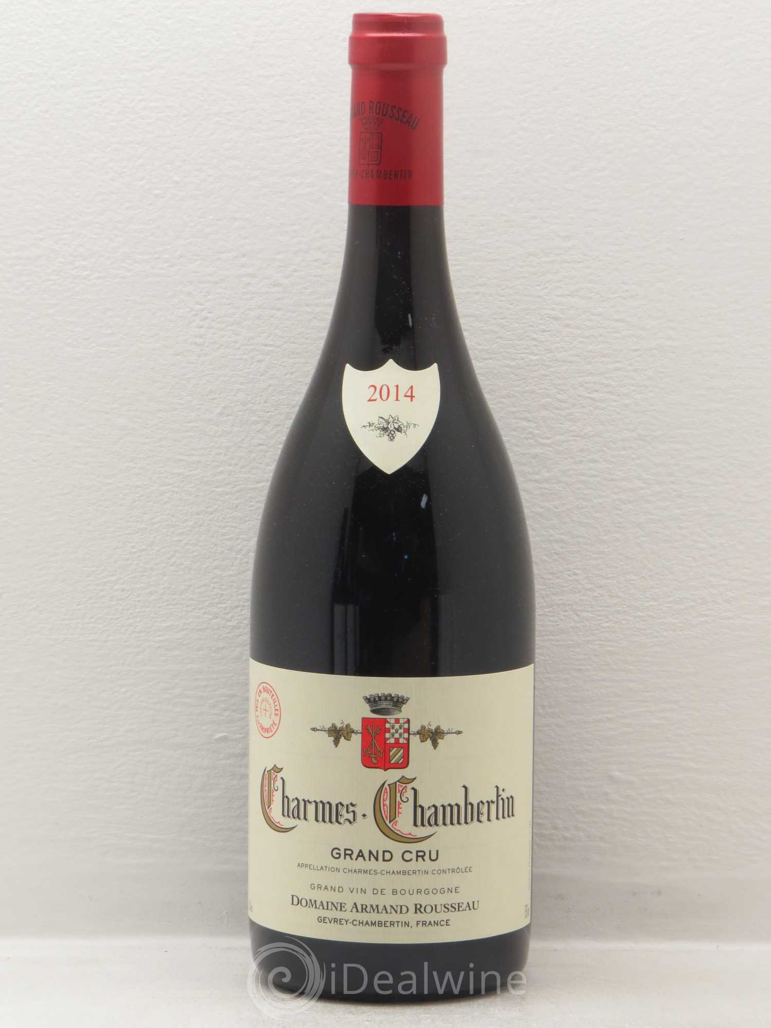 Charmes-Chambertin Grand Cru Armand Rousseau (Domaine) 2014 - Lot de 1 bouteille - 0