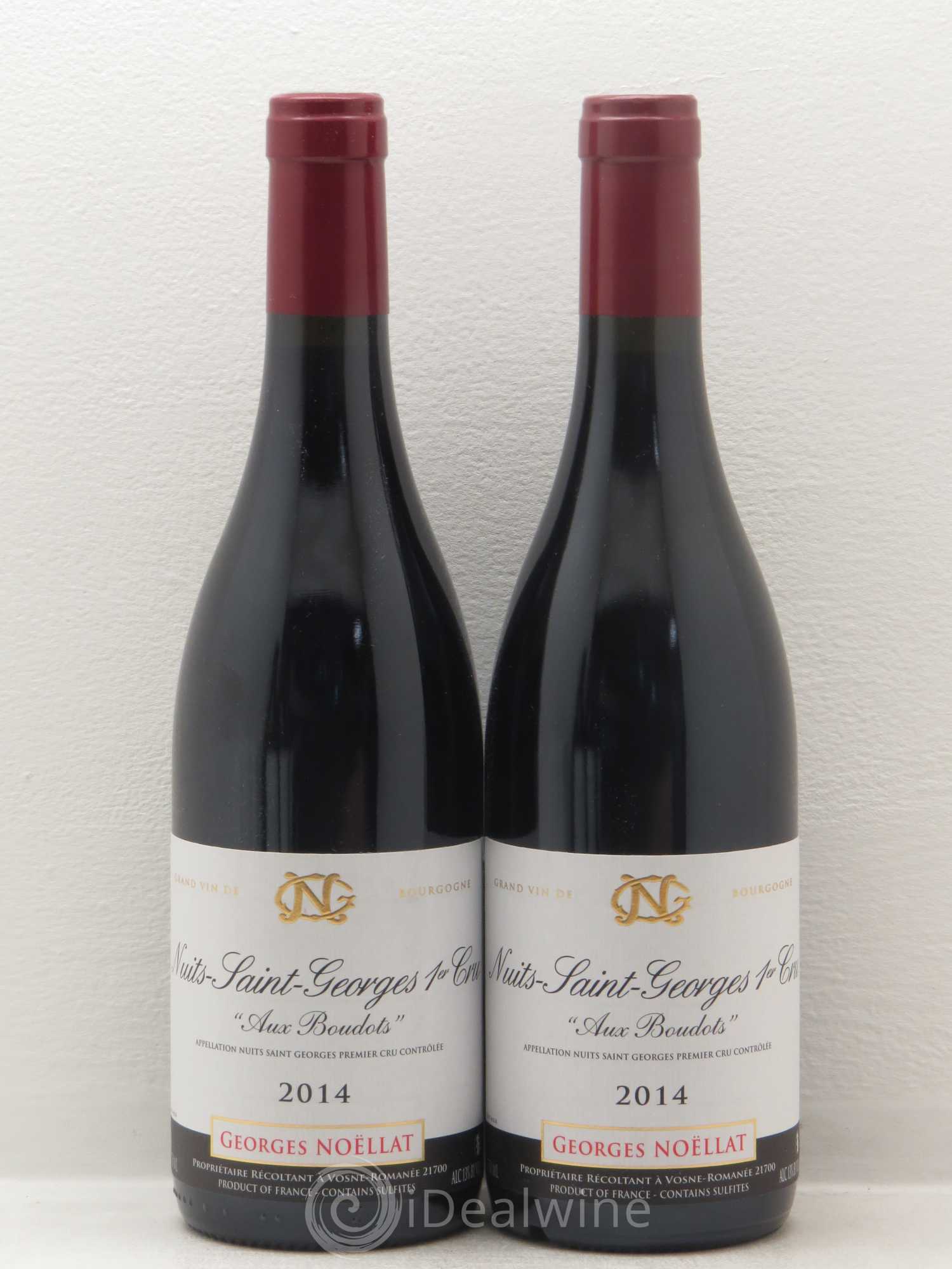 Nuits-Saint-Georges 1er Cru Les Boudots Georges Noellat 2014 - Posten von 2 Flaschen - 0