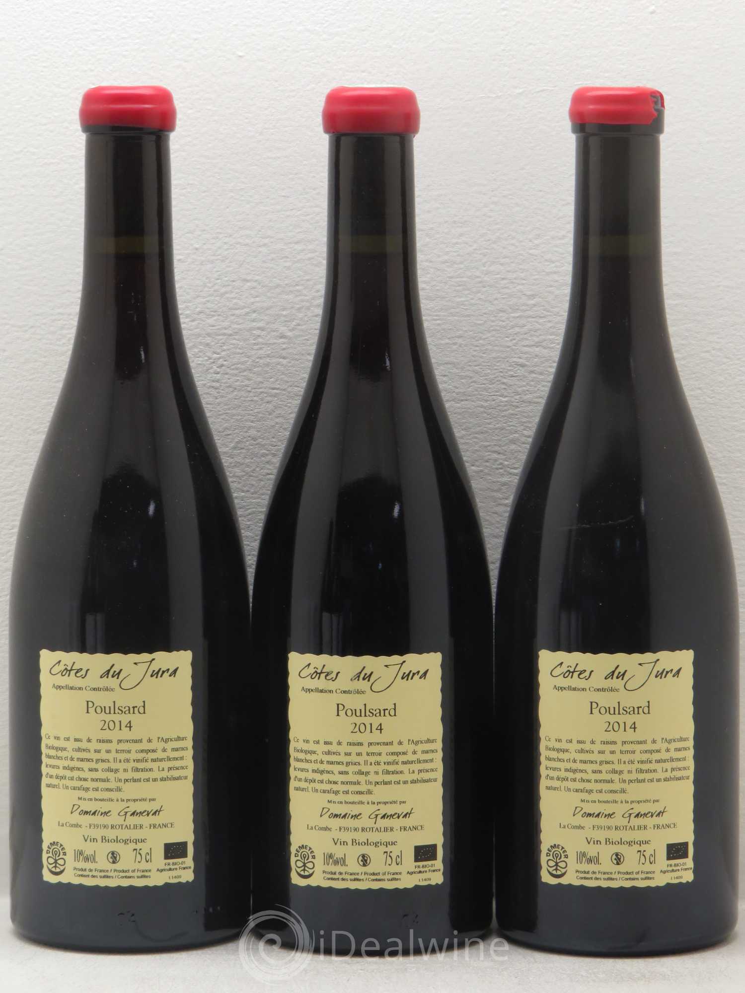 Côtes du Jura Cuvée de l'Enfant Terrible Jean-François Ganevat (Domaine) 2014 - Lot de 3 bouteilles - 1