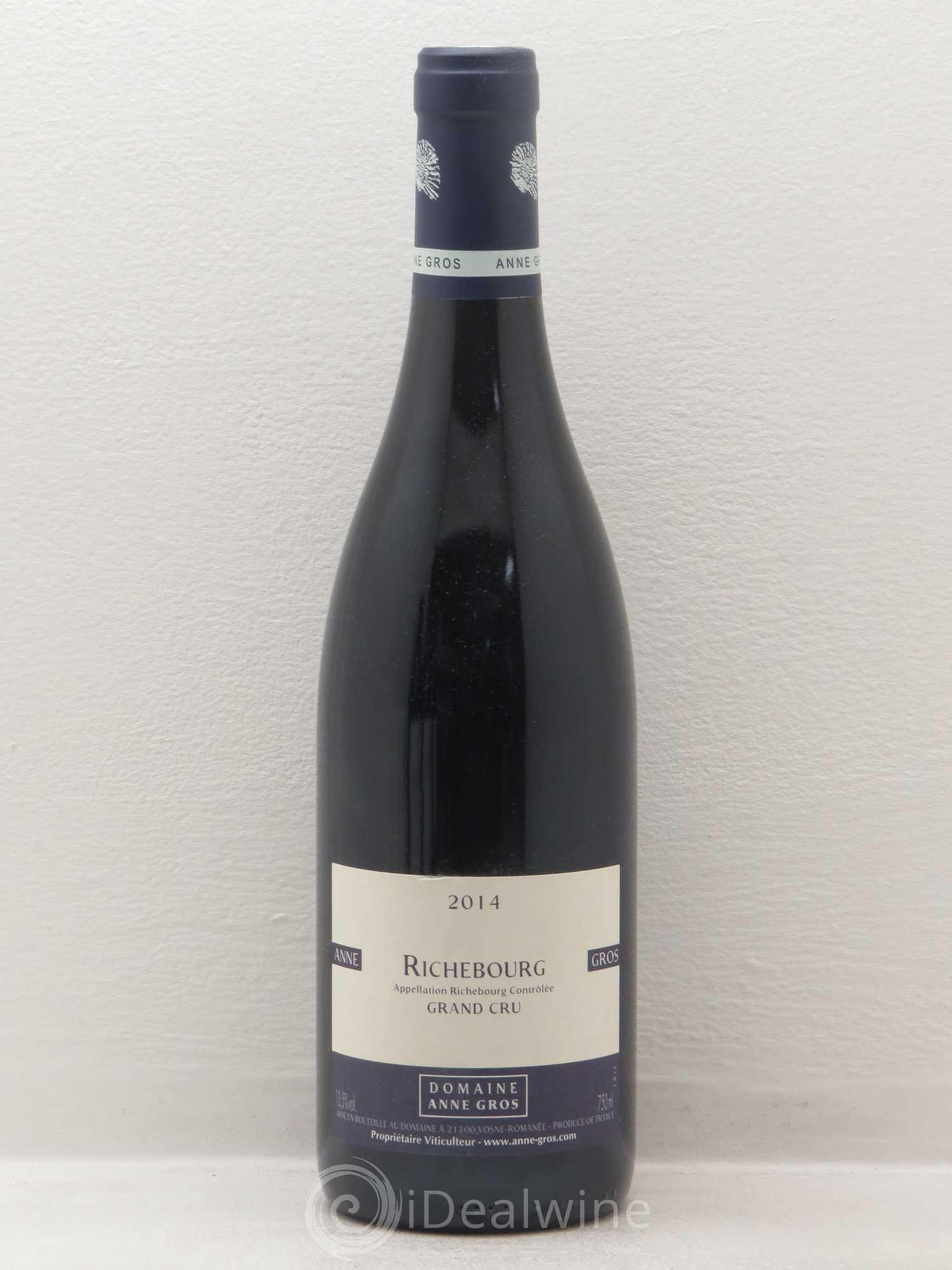 Richebourg Grand Cru Anne Gros 2014 - Lot de 1 bouteille - 0