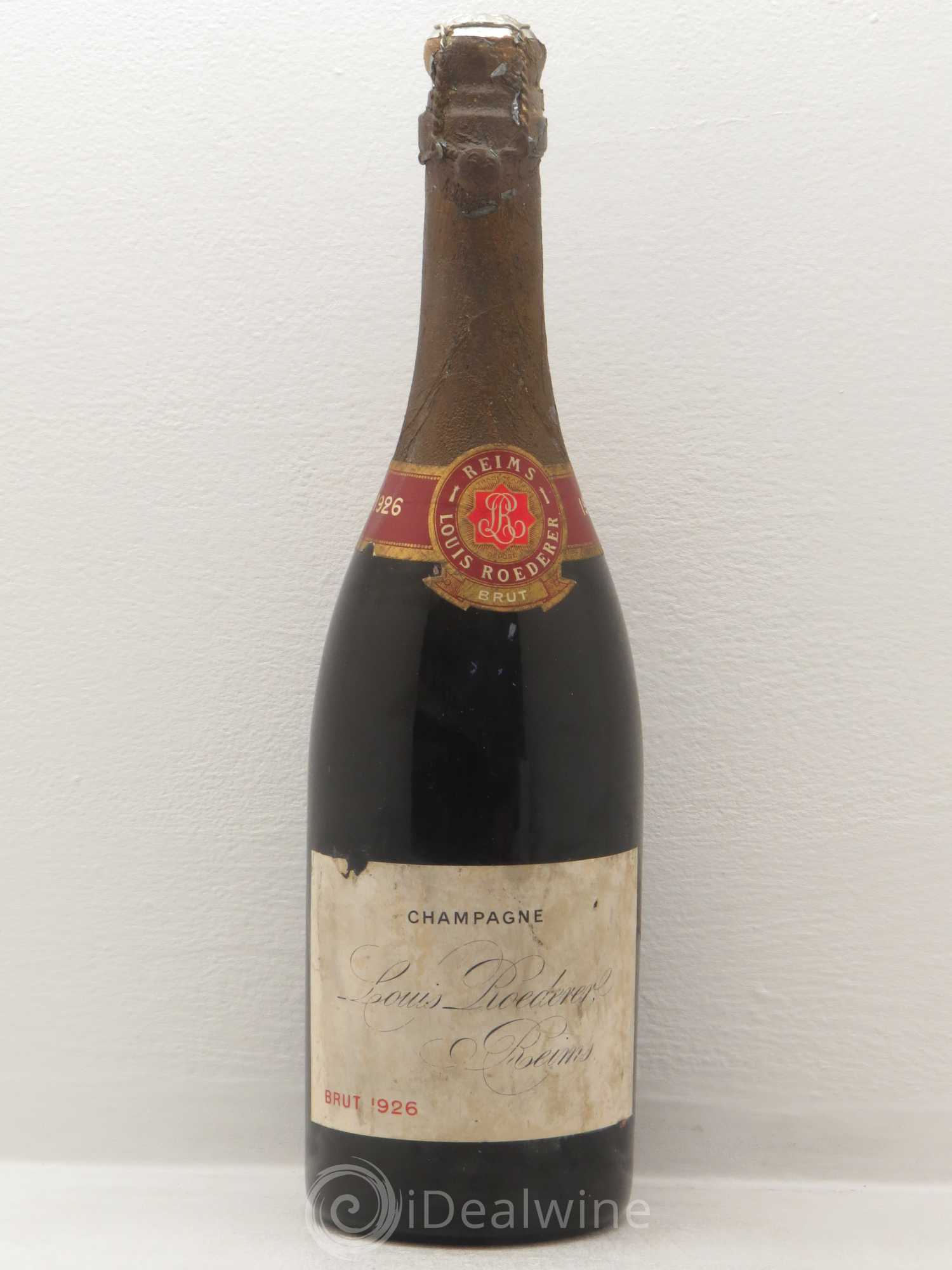 Millésimé Brut Louis Roederer 1926 - Lot de 1 bouteille - 0