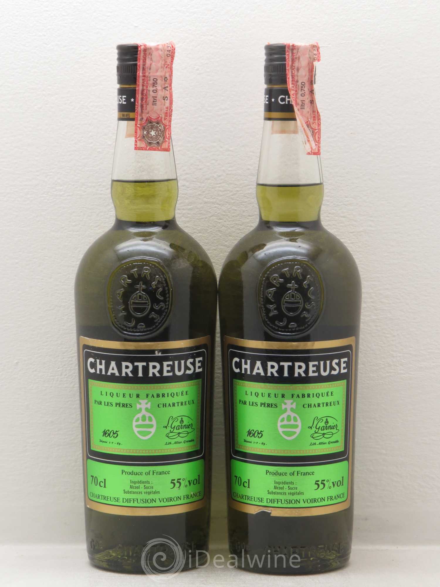 Chartreuse Pères Chartreux - Lot de 2 bouteilles - 0