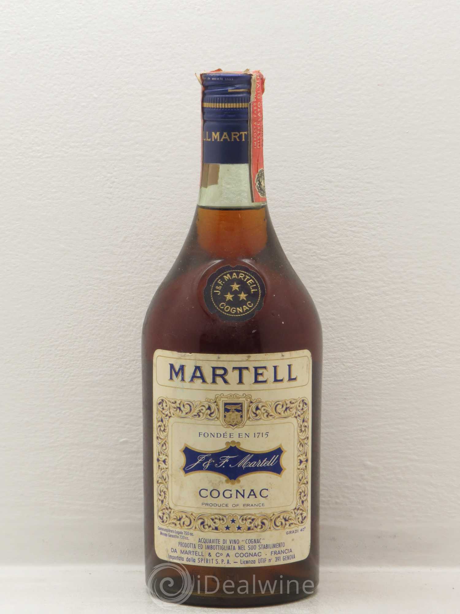 Cognac Martell Cordon Blue - Posten von 1 Flasche - 0