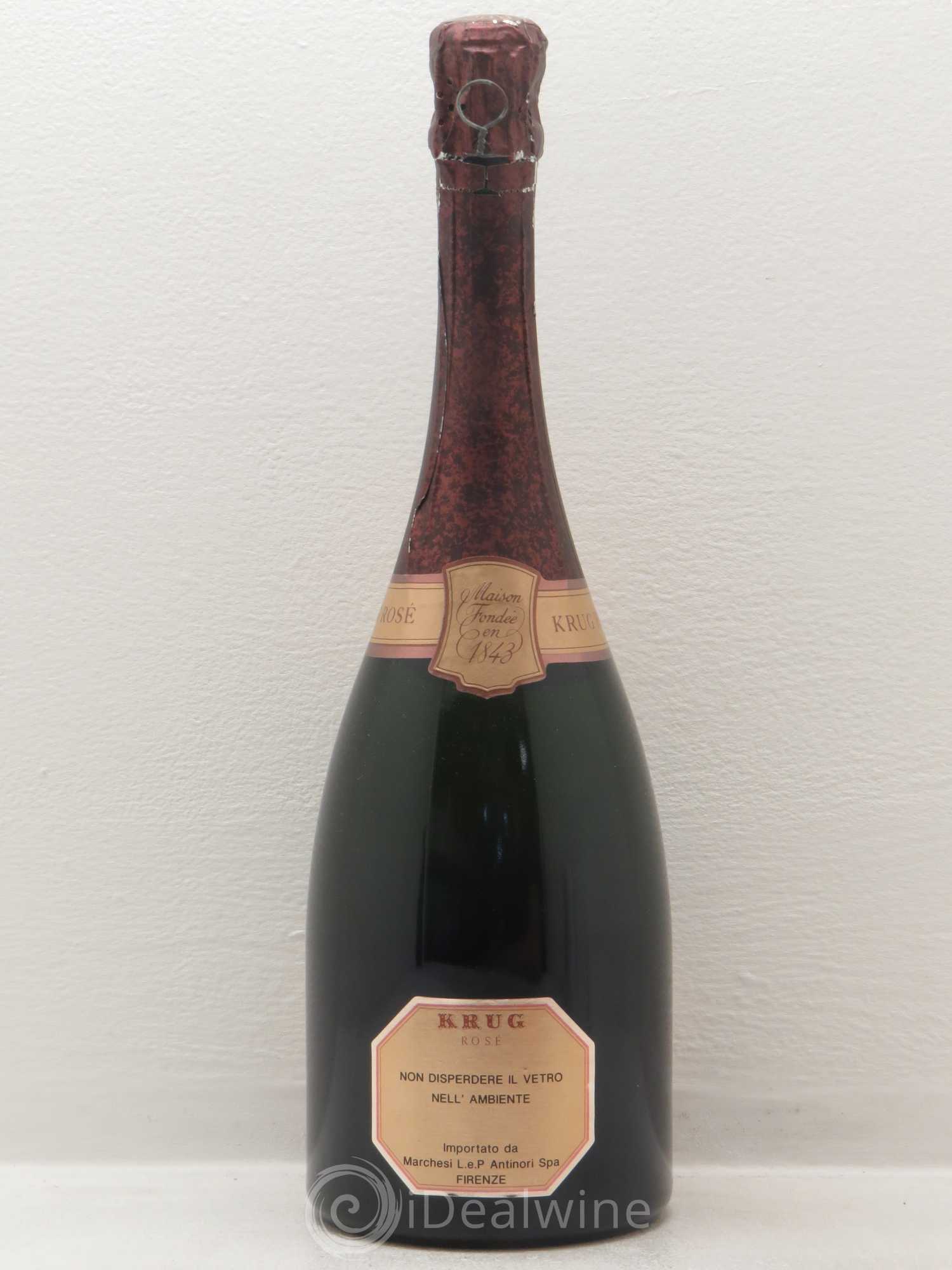 Rosé Brut Krug - Lot of 1 bottle - 1