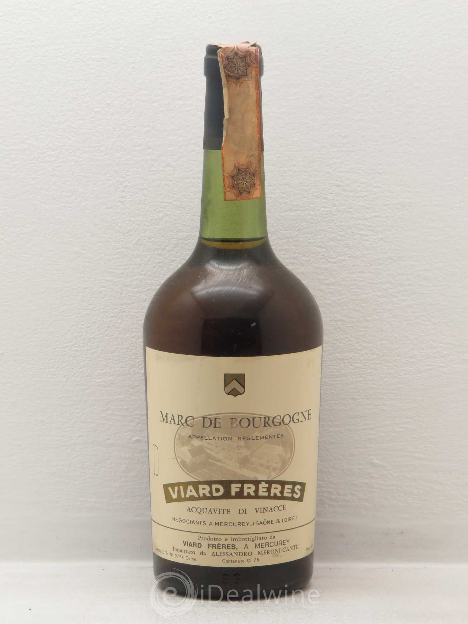 Marc de Bourgogne Viard Frères - Posten von 1 Flasche - 0