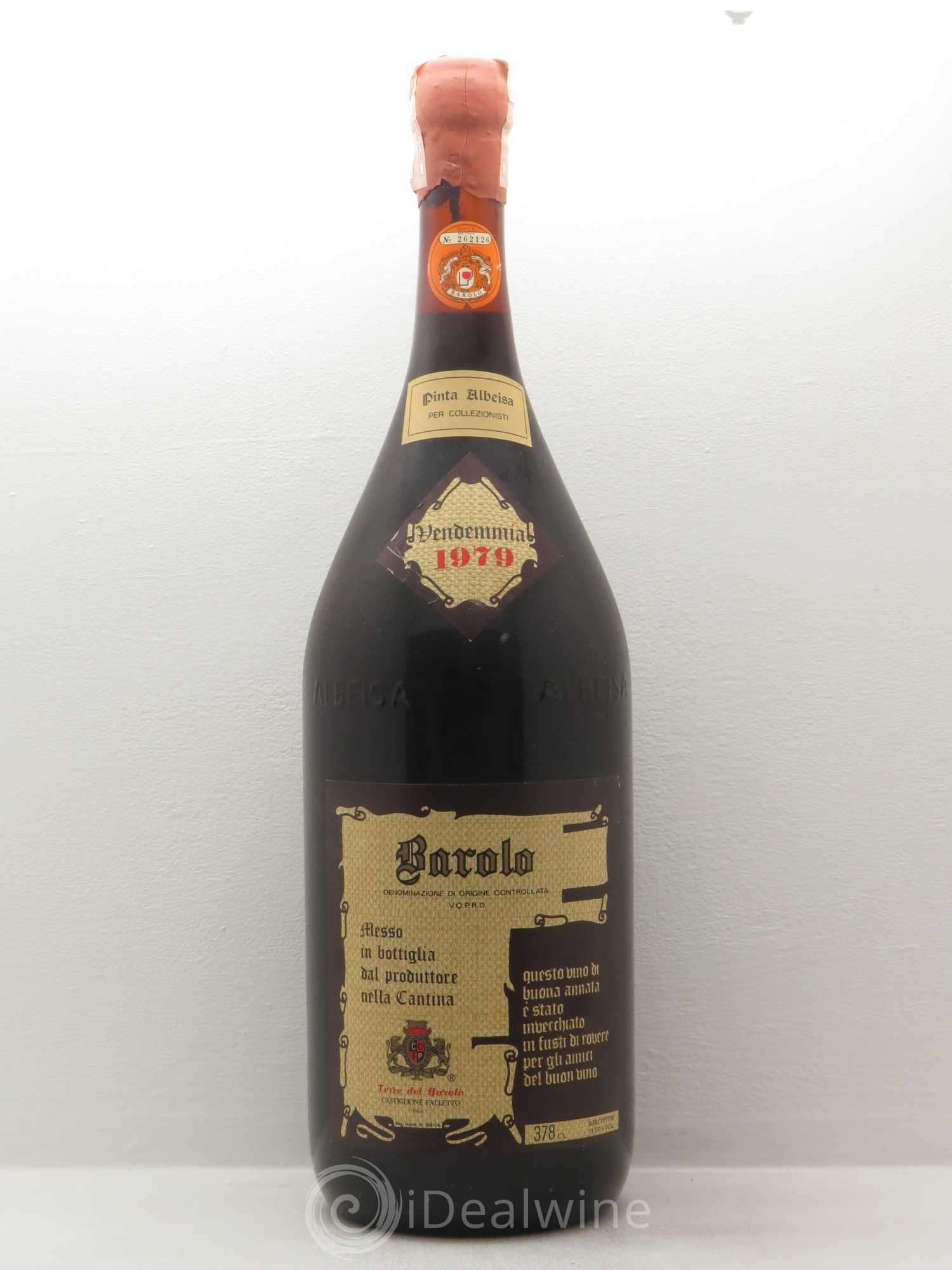 Barolo Pinta Albeisa Terre del Barolo 1979 - Posten von 1 Doppel-Magnum - 0