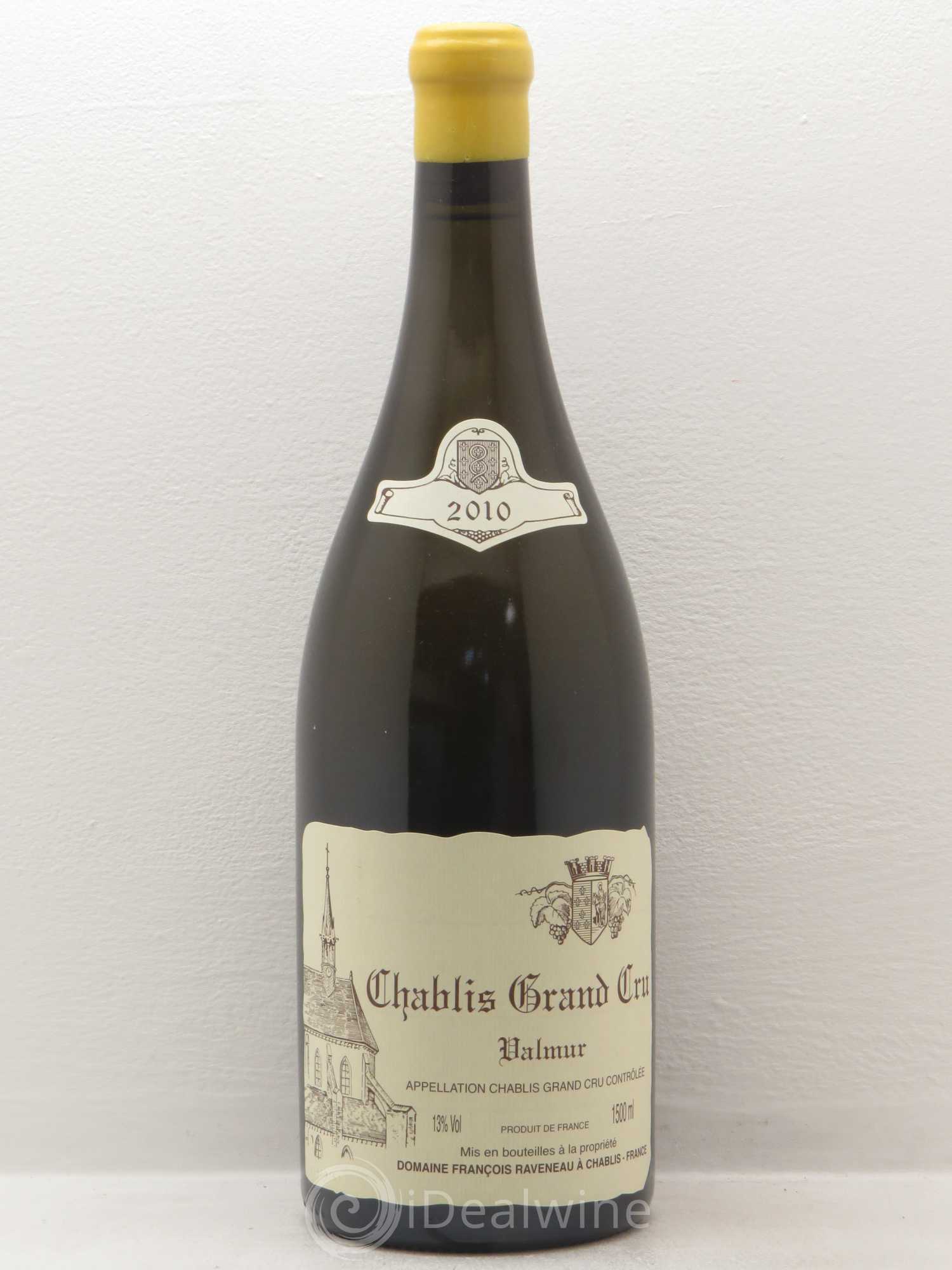 Chablis Grand Cru Valmur Raveneau (Domaine) 2010 - Lot de 1 magnum - 0