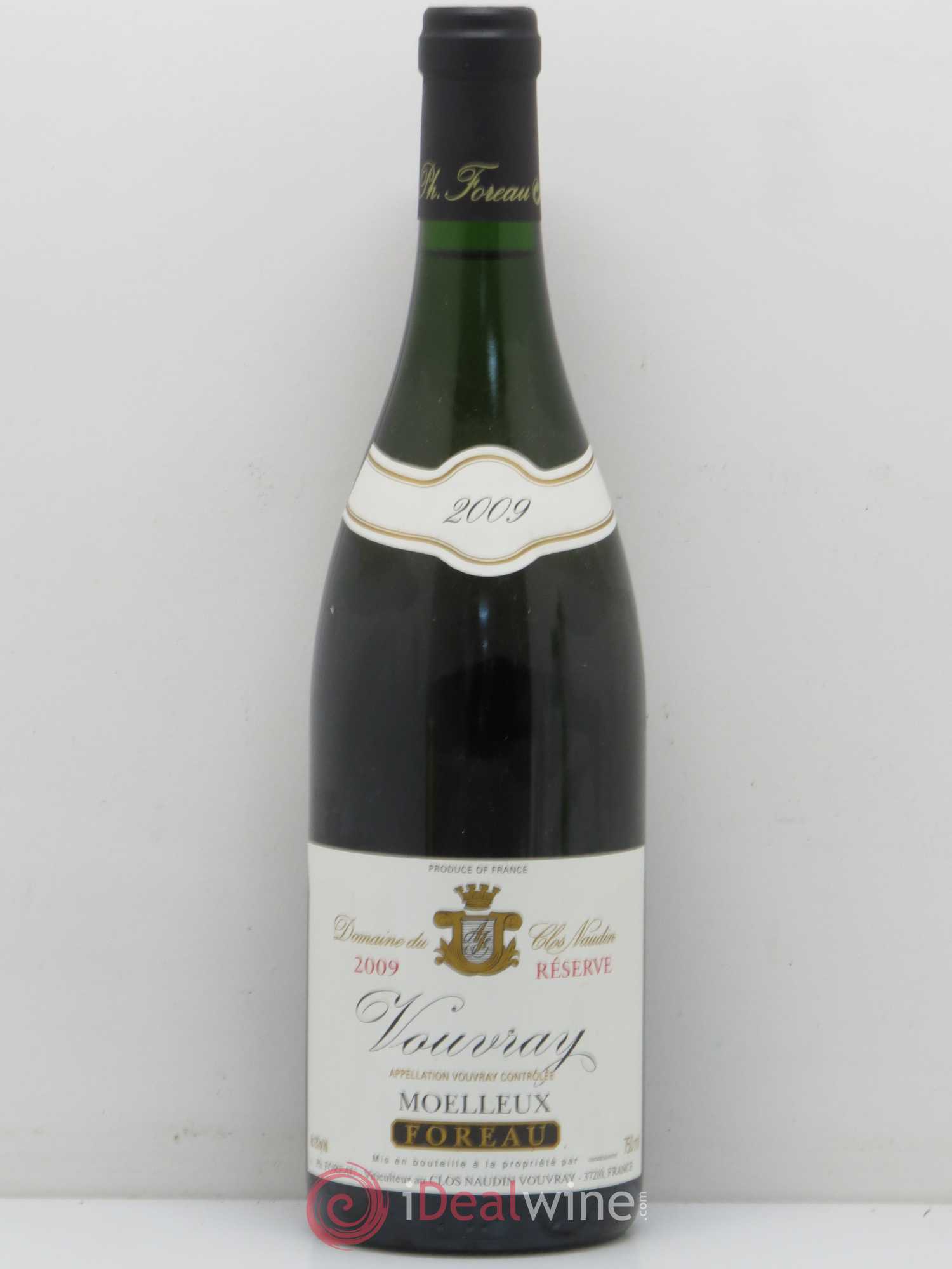 Vouvray Moelleux Réserve Clos Naudin - Philippe Foreau 2009 - Lotto di 1 bottiglia - 0