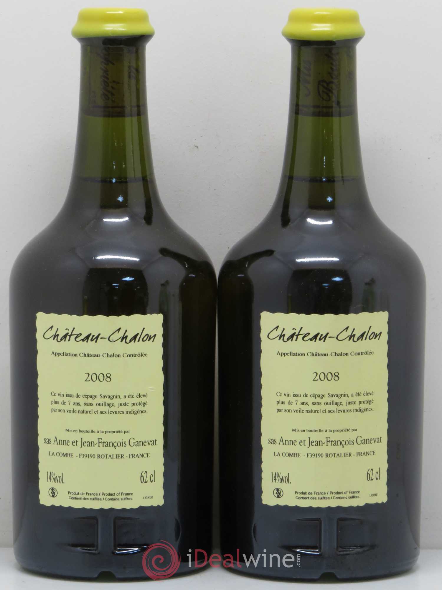 Château-Chalon Ganevat 2008 - Posten von 2 Flaschen - 1