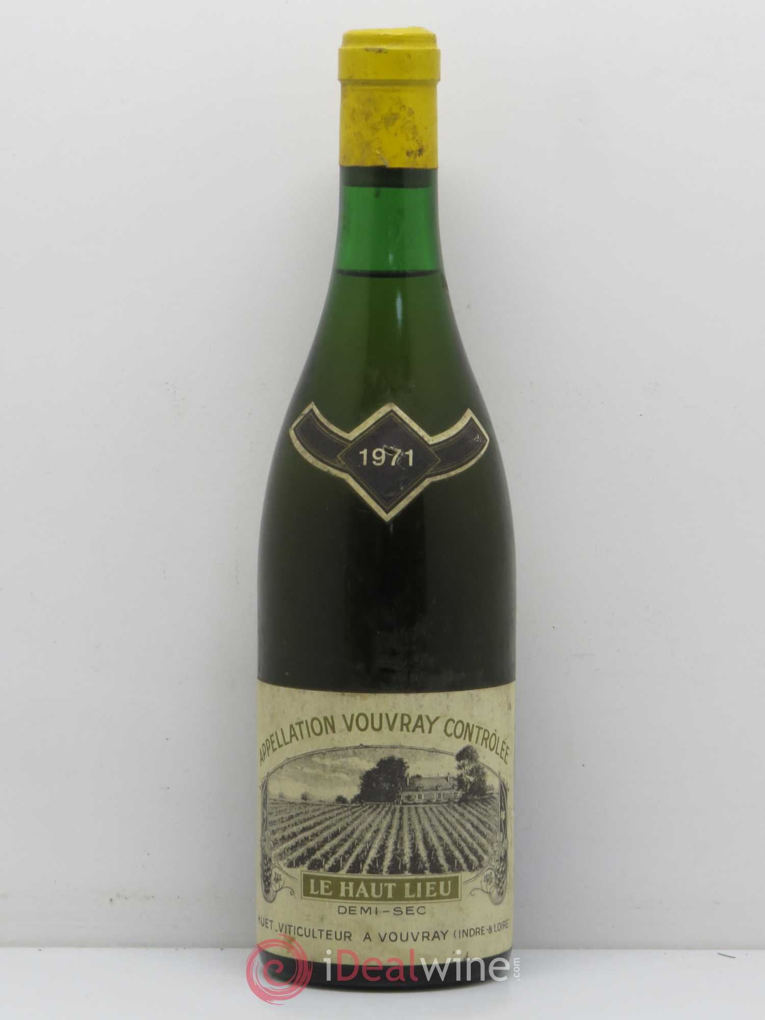 Vouvray Le Haut-Lieu Moelleux Domaine Huet 1971 - Lotto di 1 bottiglia - 0