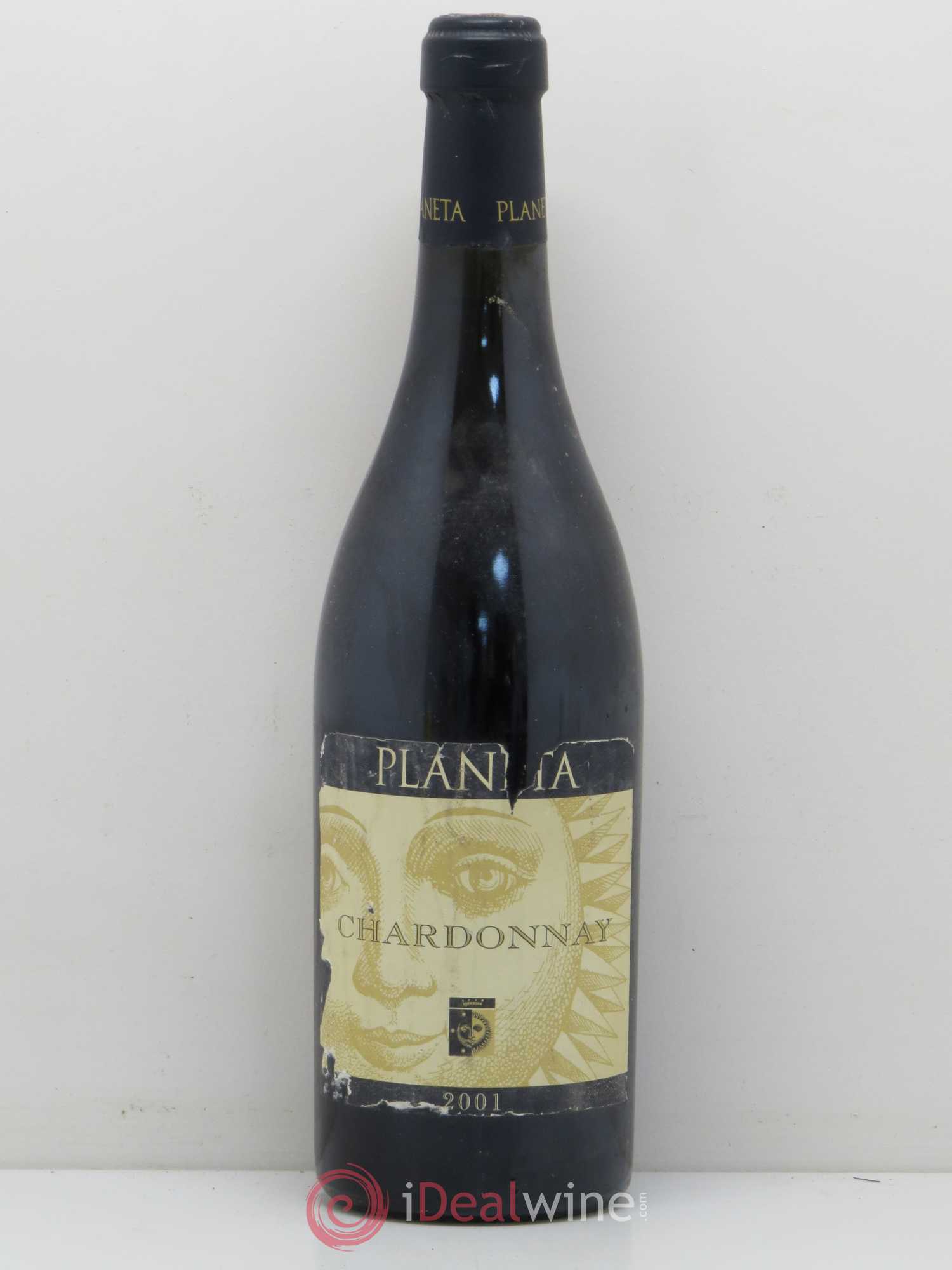 IGP Sicile Chardonnay Planeta 2001 - Posten von 1 Flasche - 0
