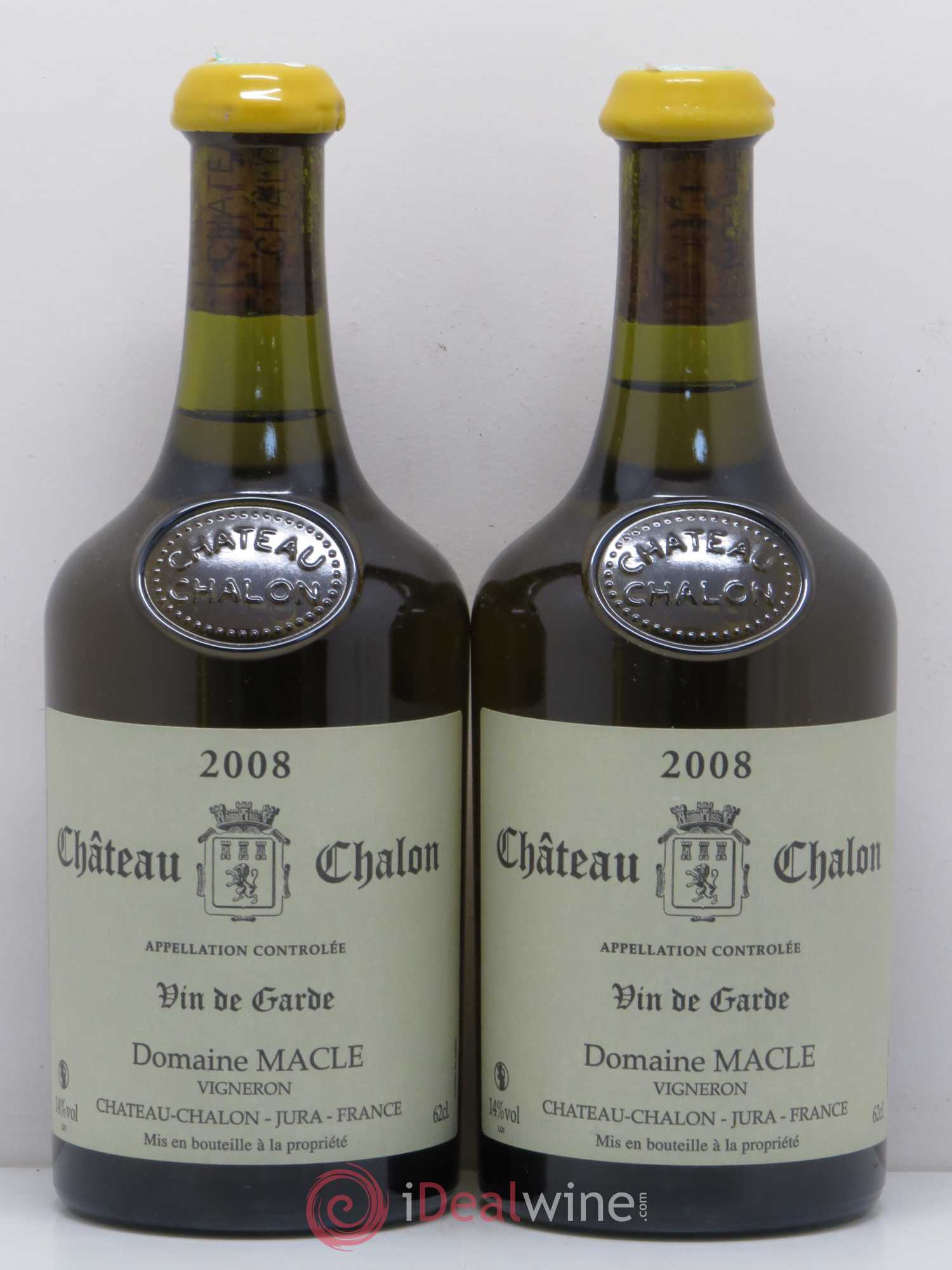 Château-Chalon Jean Macle 2008 - Lot de 2 bouteilles - 0