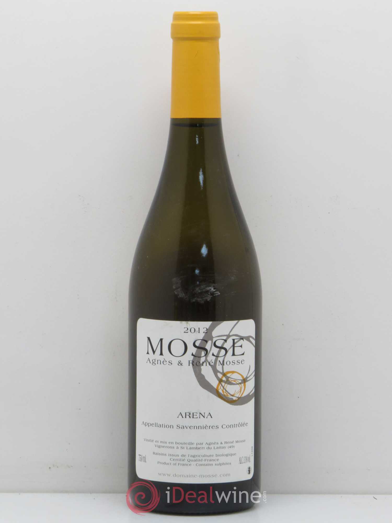 Anjou Arena Mosse 2012 - Posten von 1 Flasche - 0