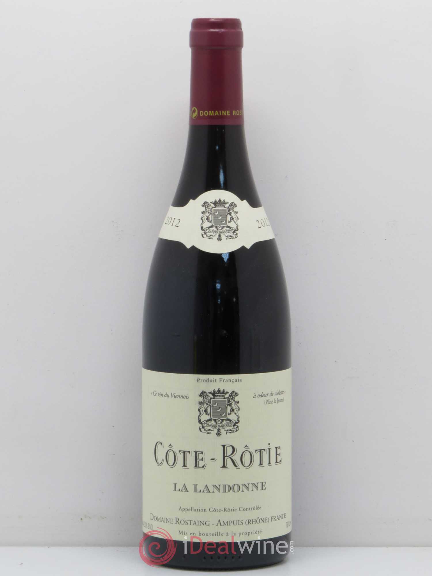 Côte-Rôtie La Landonne René Rostaing 2012 - Lot de 1 bouteille - 0