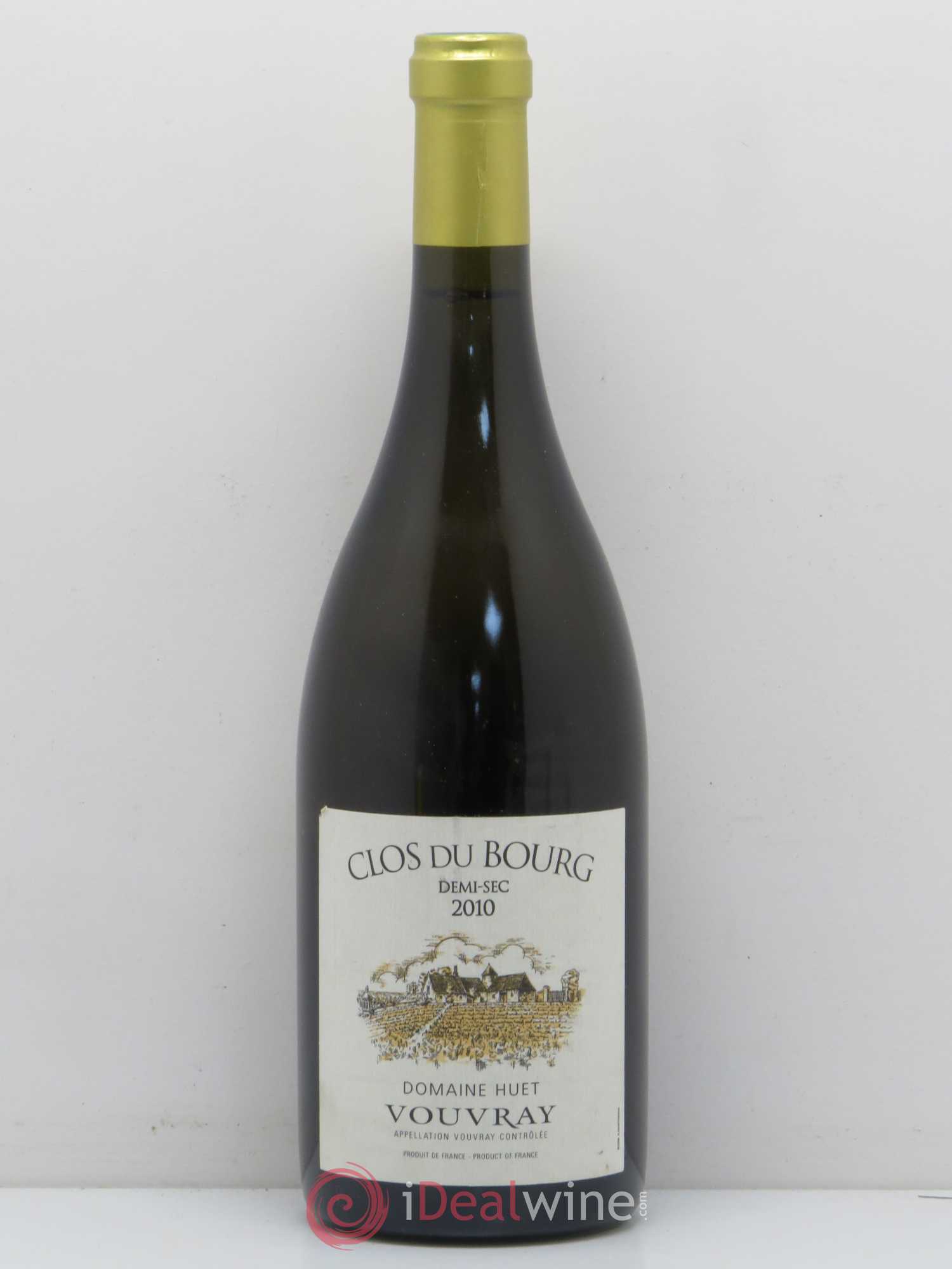 Vouvray Clos du Bourg Moelleux Domaine Huet 2010 - Lotto di 1 bottiglia - 0