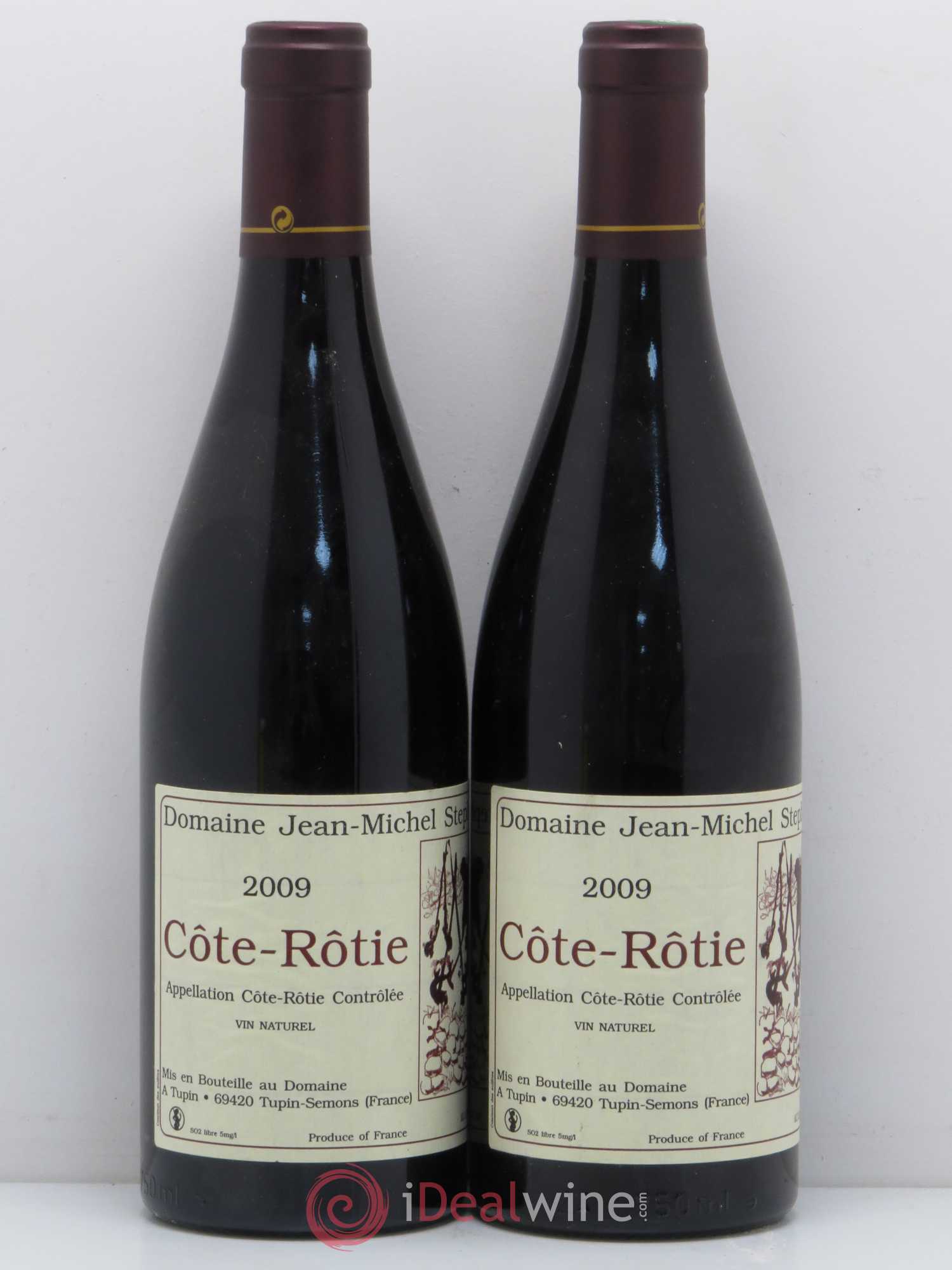 Côte-Rôtie Jean-Michel Stephan 2009 - Lot de 2 bouteilles - 0