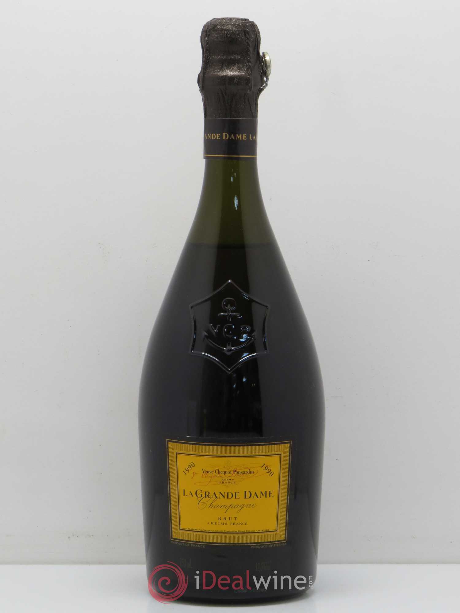 La Grande Dame Veuve Clicquot 1990 - Lot de 1 bouteille - 0