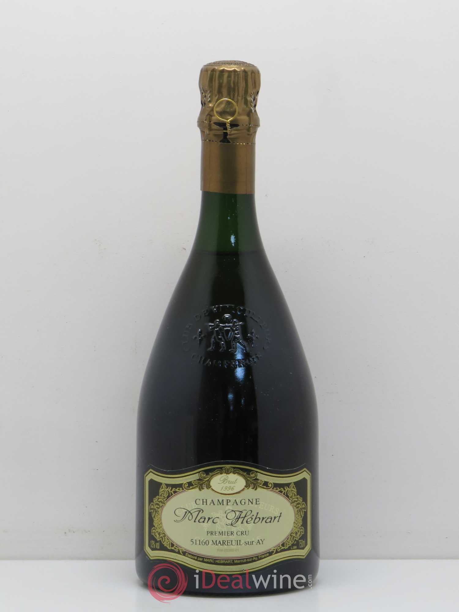 Champagne 1er Cru Hebrart 1996 - Posten von 1 Flasche - 0