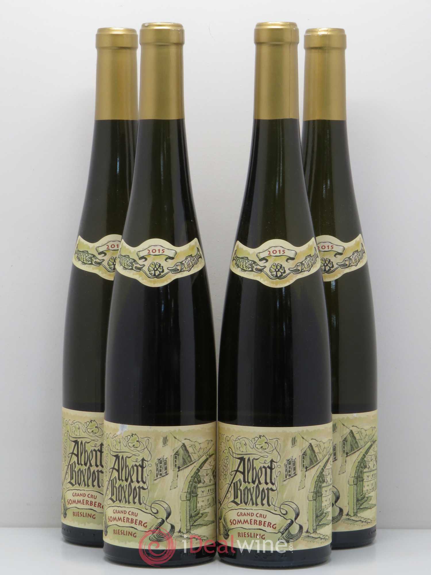 Riesling Sommerberg D Boxler 2015 - Posten von 4 Flaschen - 0