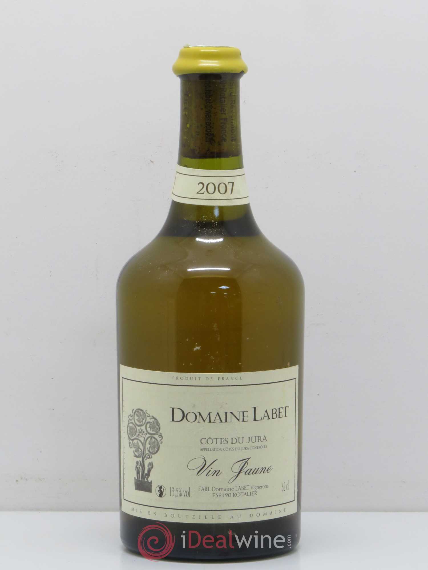 Arbois Vin Jaune Labet 2007 - Posten von 1 Flasche - 0