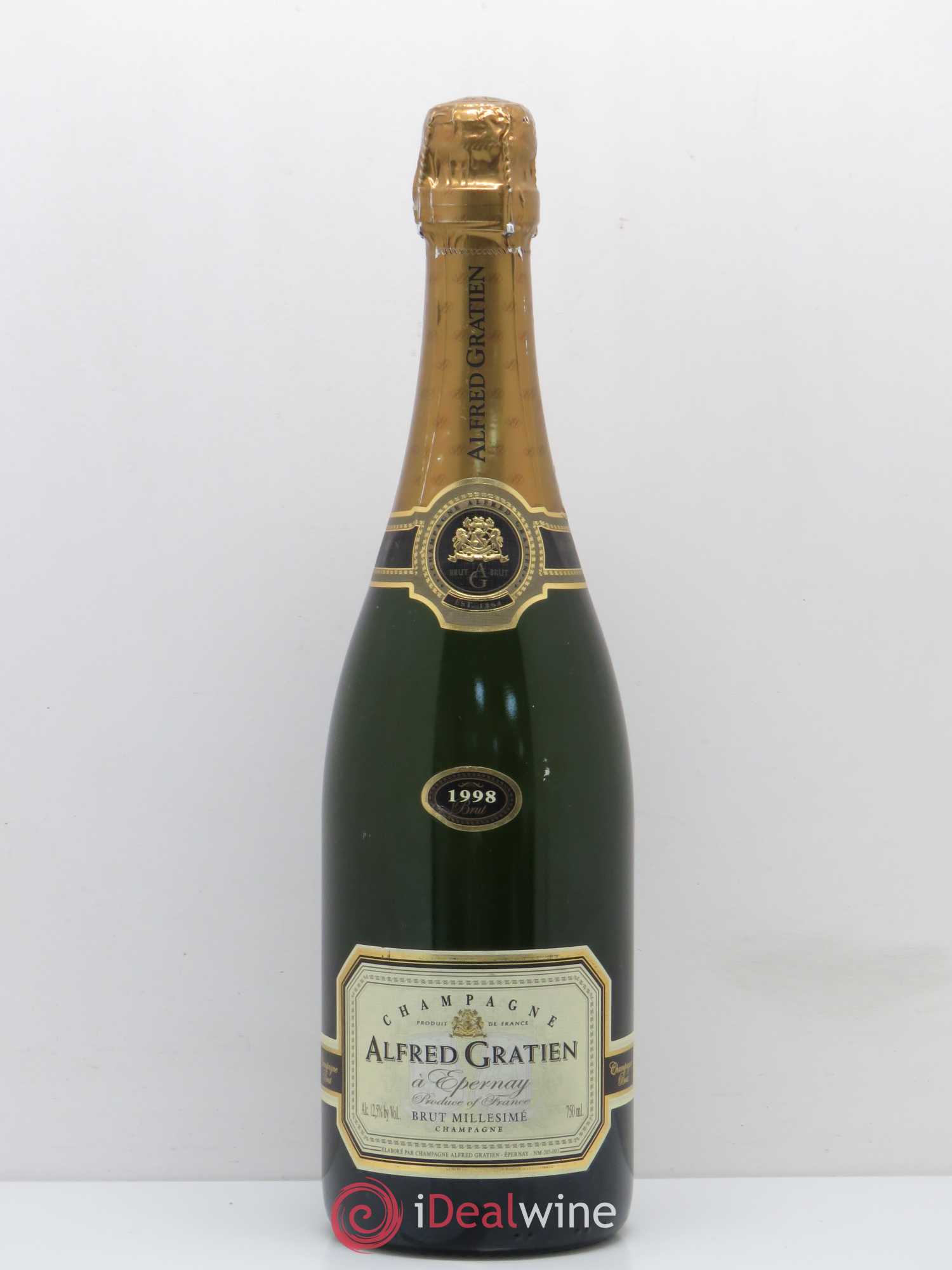 Champagne Alfred Gratien 1998 - Posten von 1 Flasche - 0