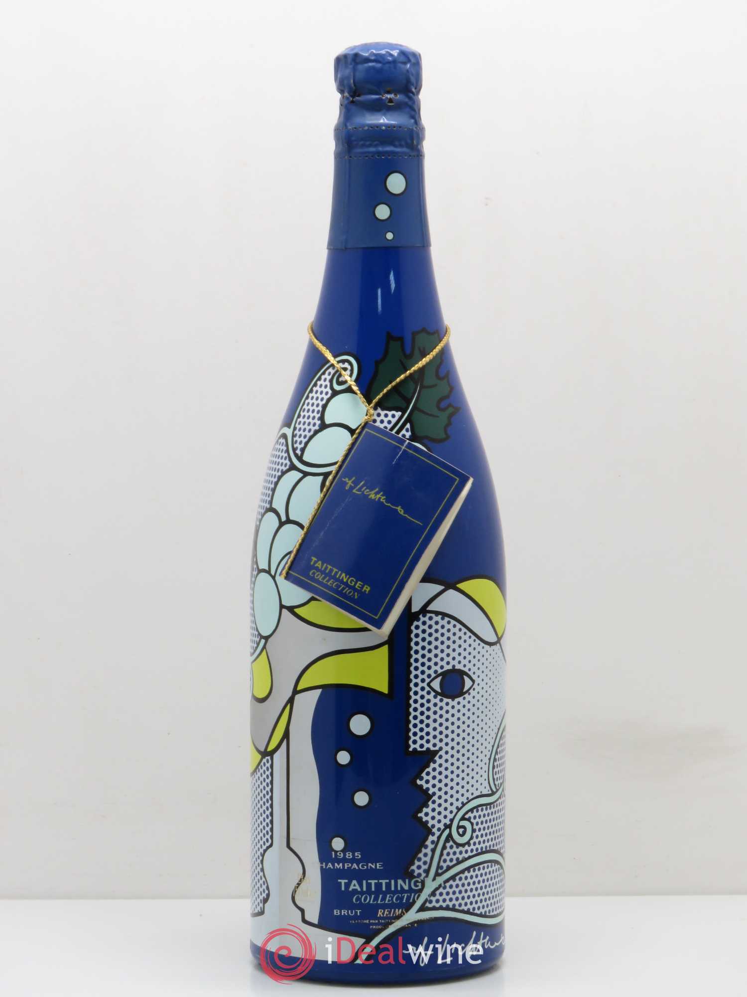 1985 - Collection Lichtenstein Taittinger 1985 - Lot de 1 bouteille - 0